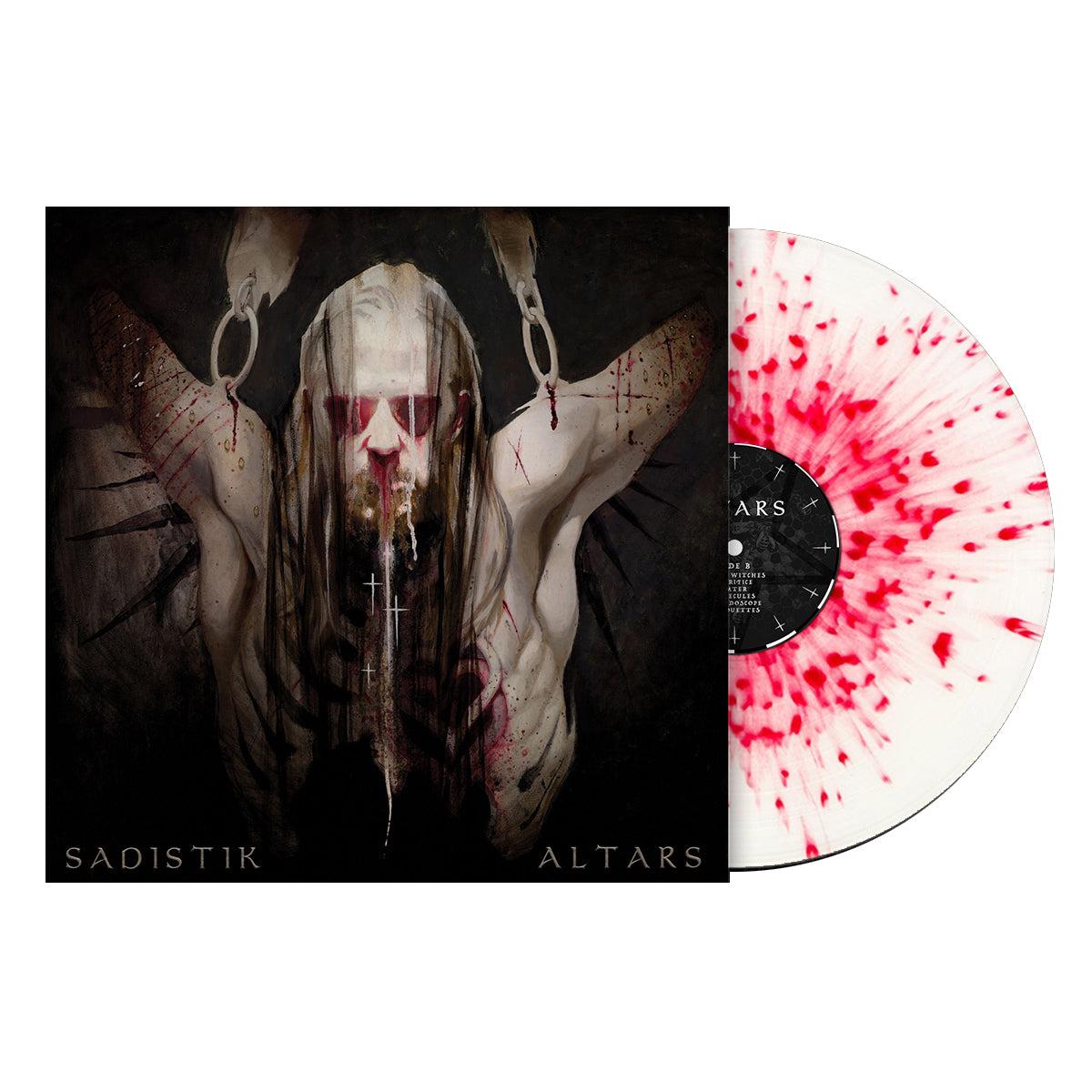 Altars  White W/ Red Splatter  Limited Pressing