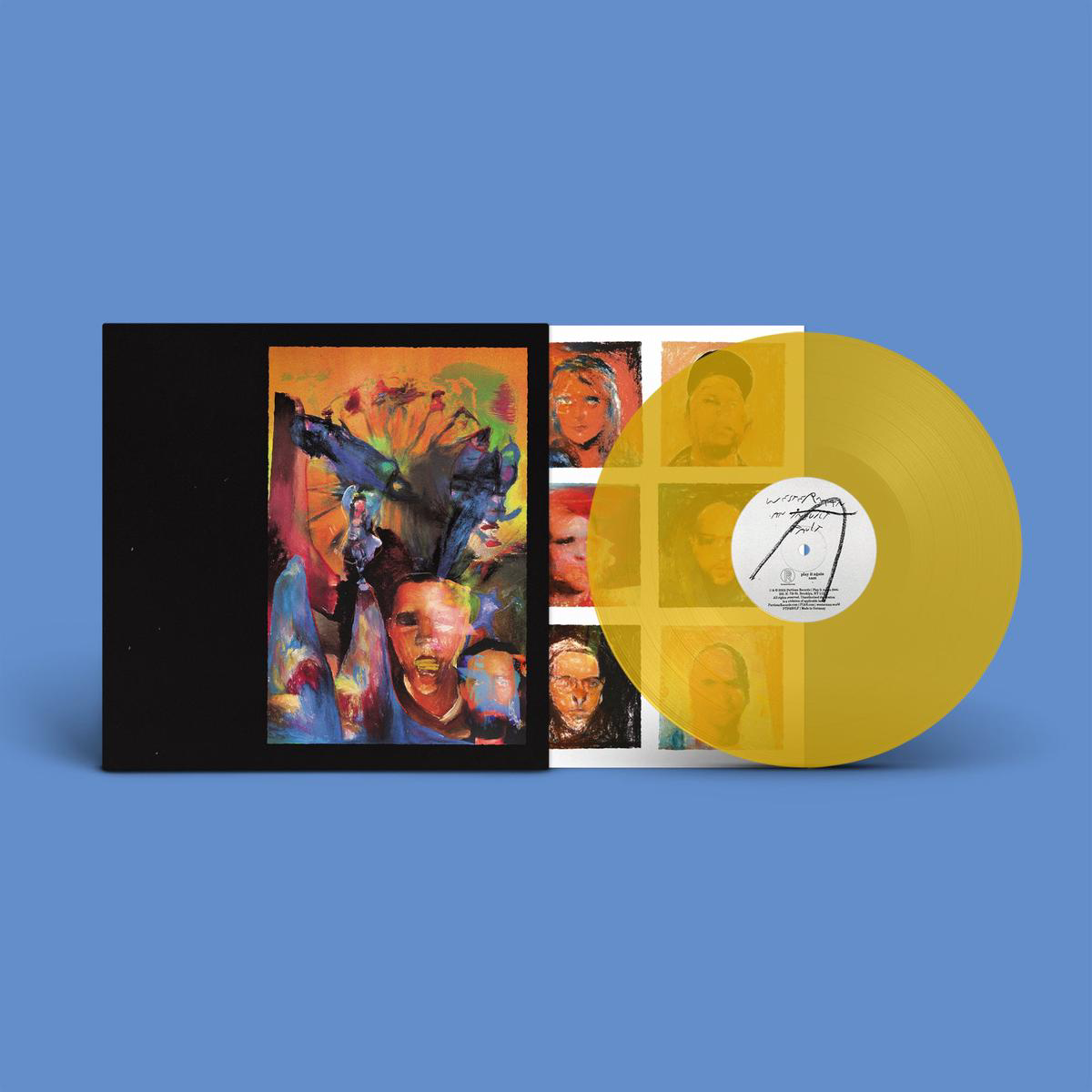 An Inbuilt Fault Limited Edition Transparent Sun Yellow Vinyl LP