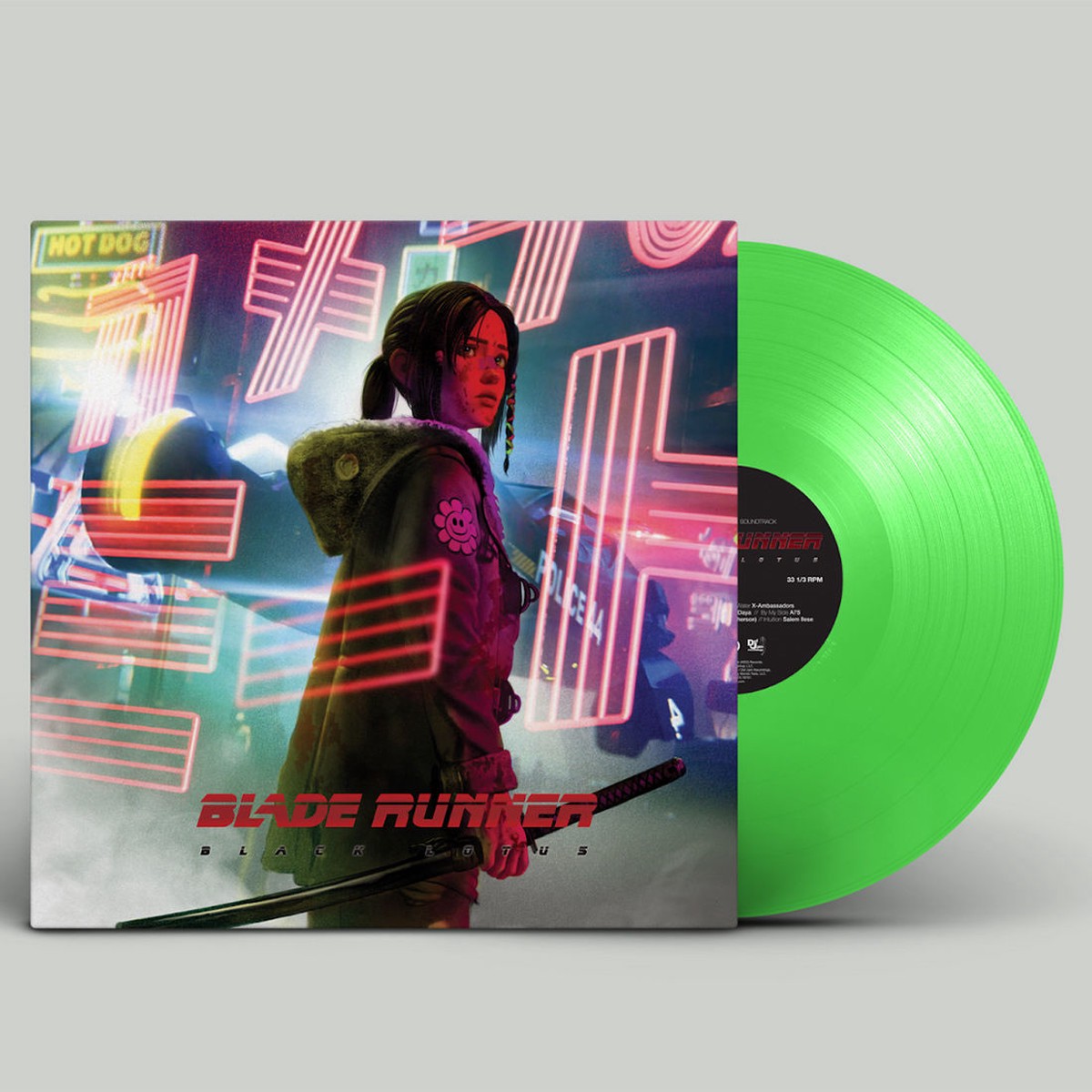 Blade Runner – Black Lotus: Limited Edition Neon Green Trifold Sleeve LP