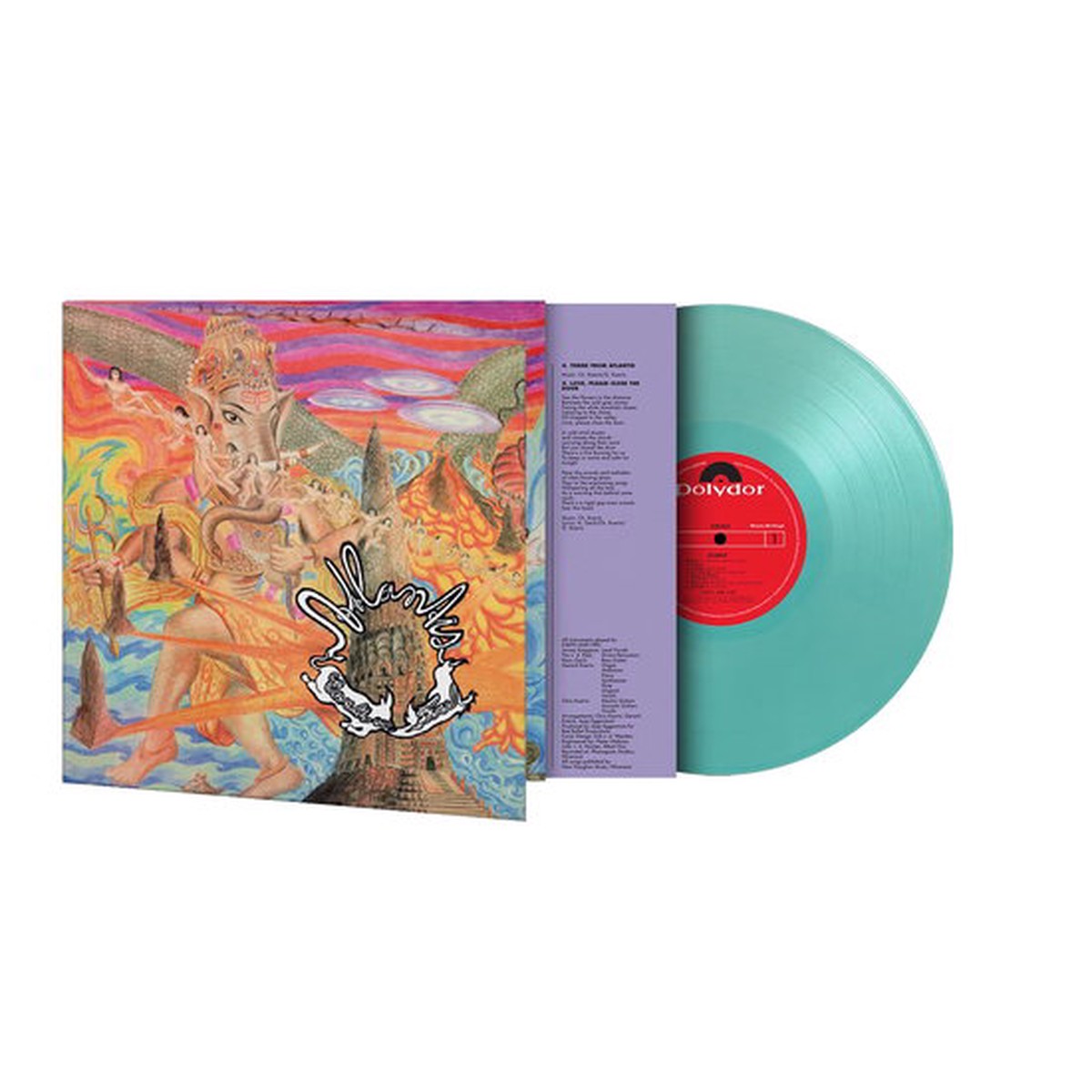 EARTH & FIRE – ATLANTIS: TURQUOISE VINYL – LP