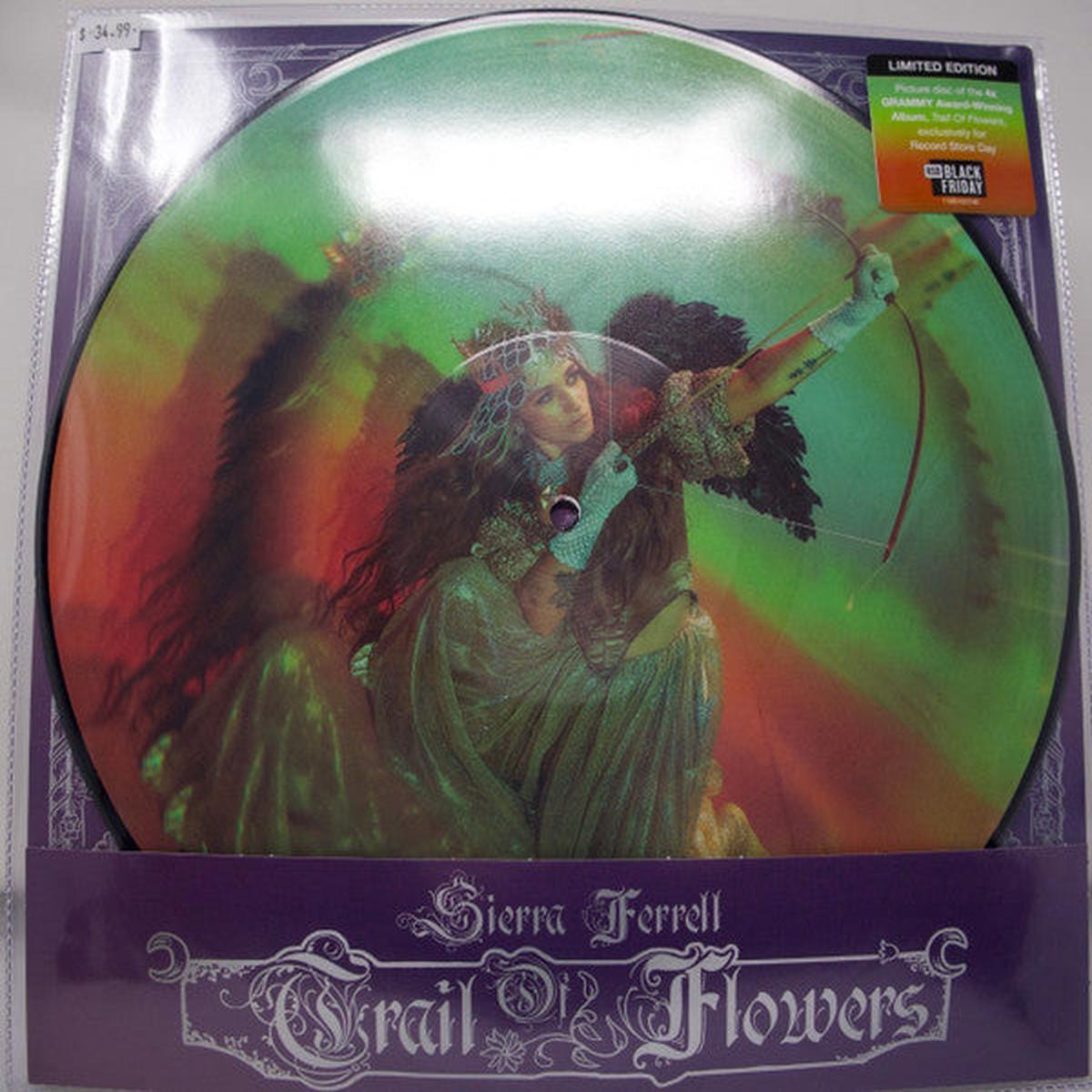 FERRELL SIERRA 8211 TRAIL OF FLOWERS PICTURE DISC 8211 LP