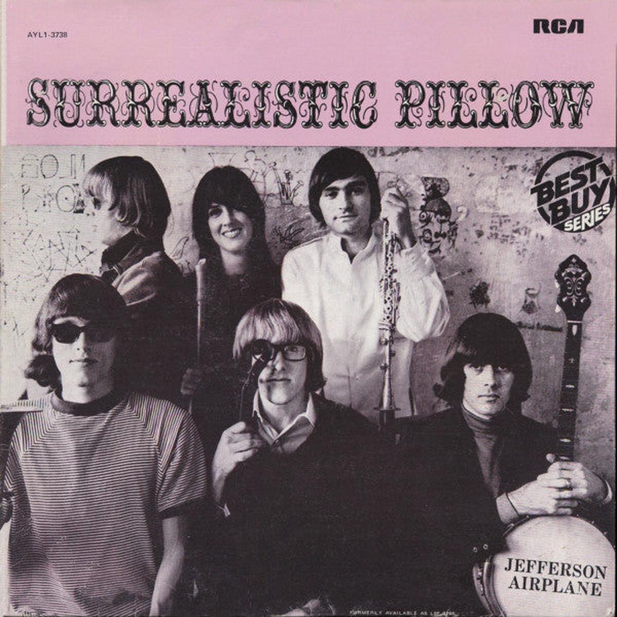 Jefferson Airplane Surrealistic Pillow -1967- Psychedelic Rock NM