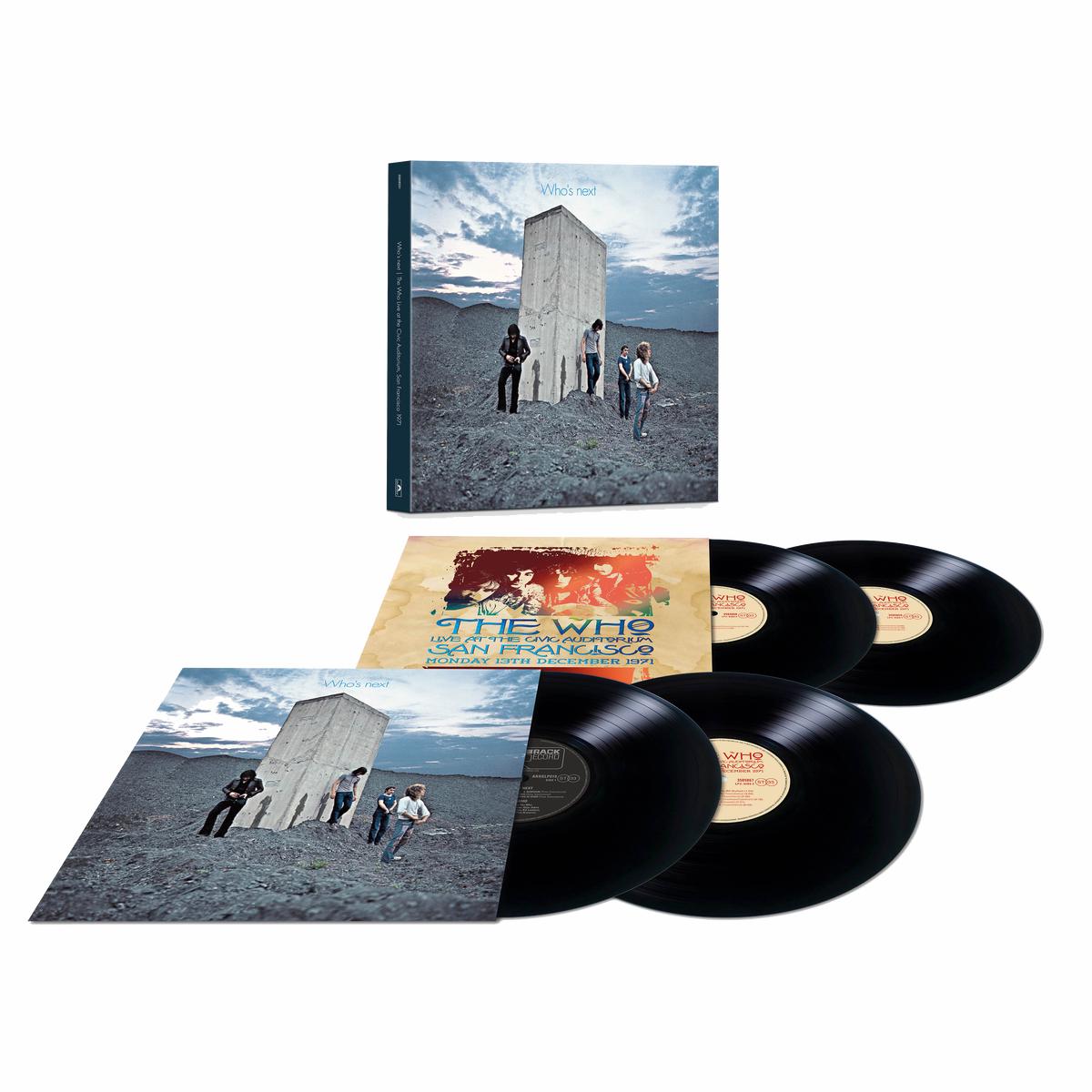 Who’s Next – 50th Anniversary + 1971 San Francisco Live:  Vinyl 4LP
