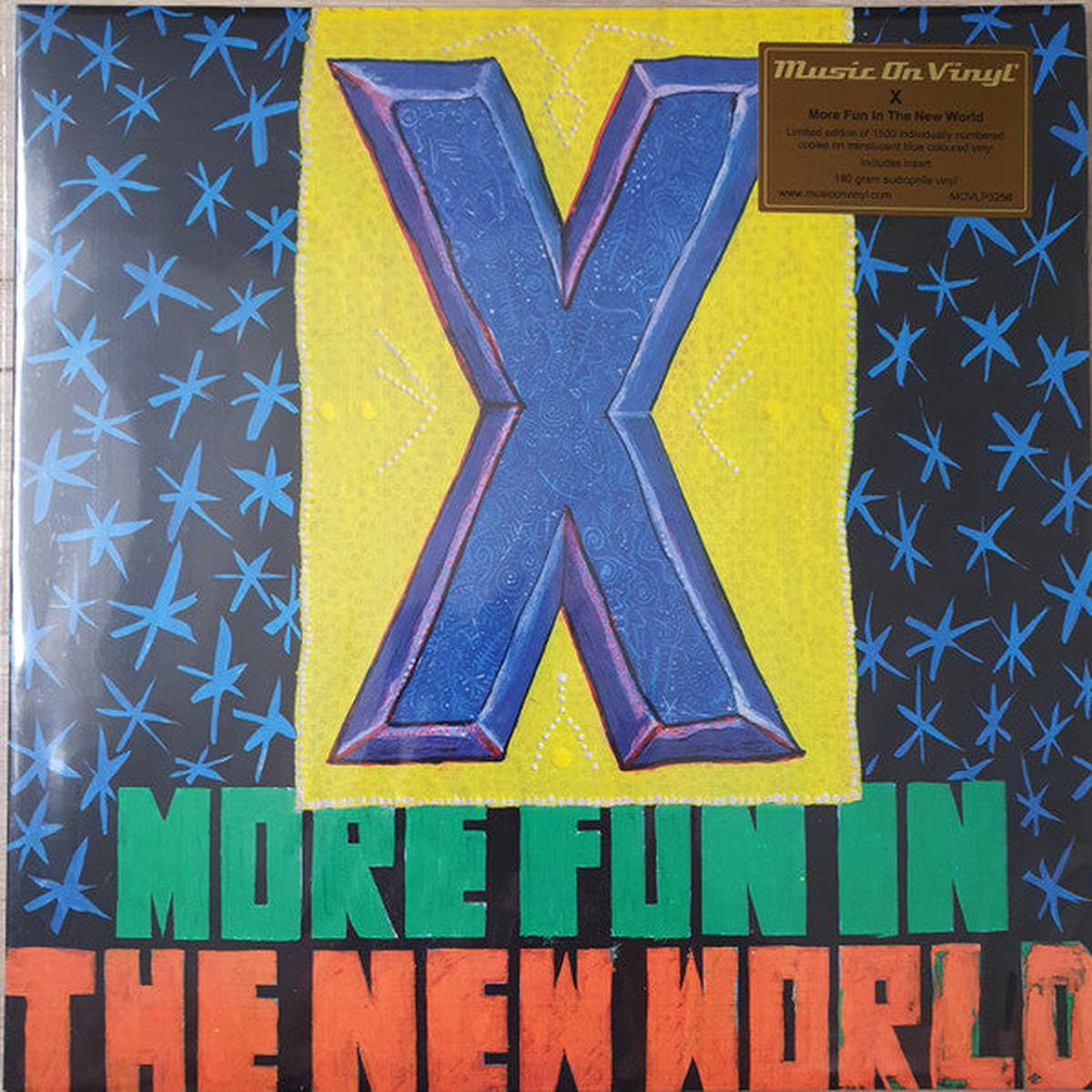 X 8211 MORE FUN IN THE NEW WORLD BLUE VINYL 8211 LP