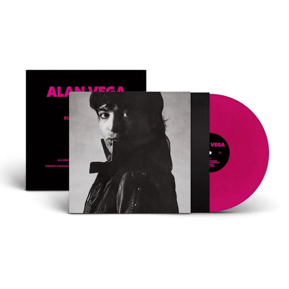 Alan Vega Magenta Vinyl LP
