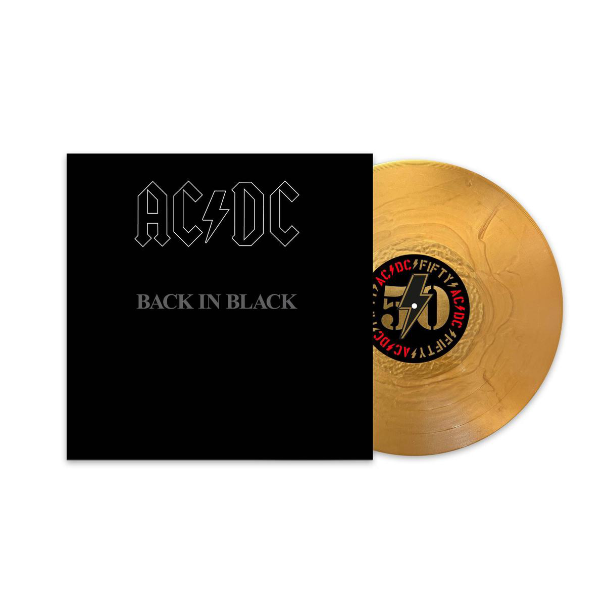 Back In Black (50th Anniversary) Gold Vinyl LP
