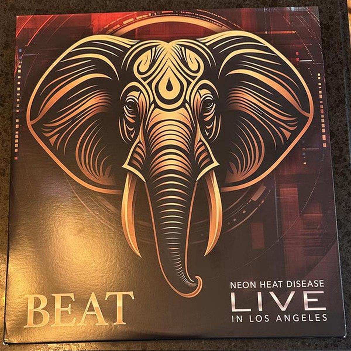 BEAT 8211 LIVE TRANSPARENT RUBY 3LP SET 8211 LP