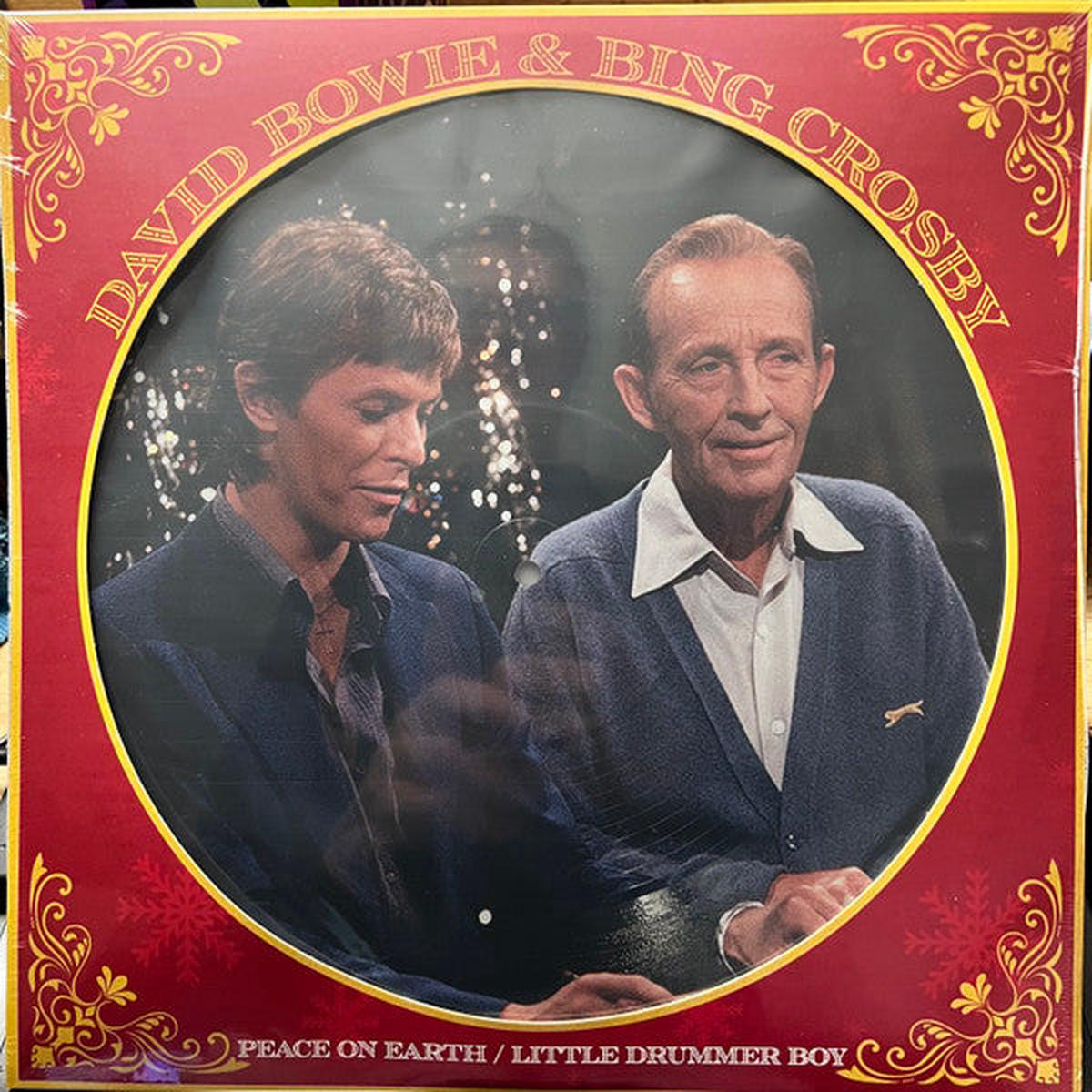 BOWIE DAVID BING CROSBY 8211 PEACE ON EARTH PICTURE DISC 8211 LP