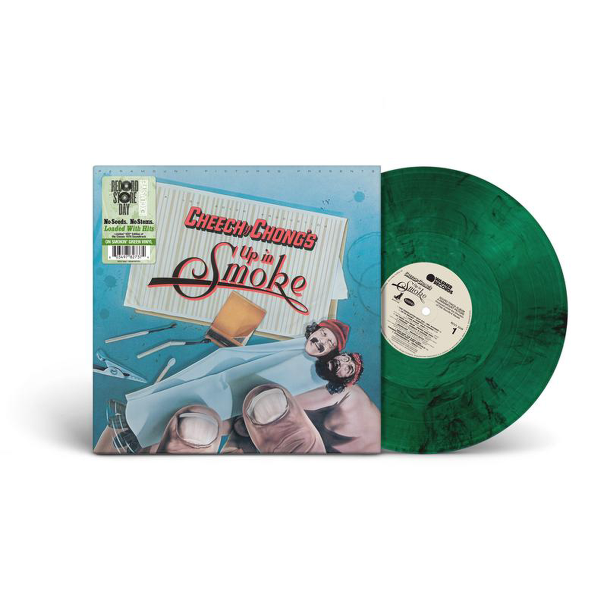 CHEECH 038 CHONG 8211 Up In Smoke 8211 1 LP 8211 Green Smoke Black Vinyl RSD 2024