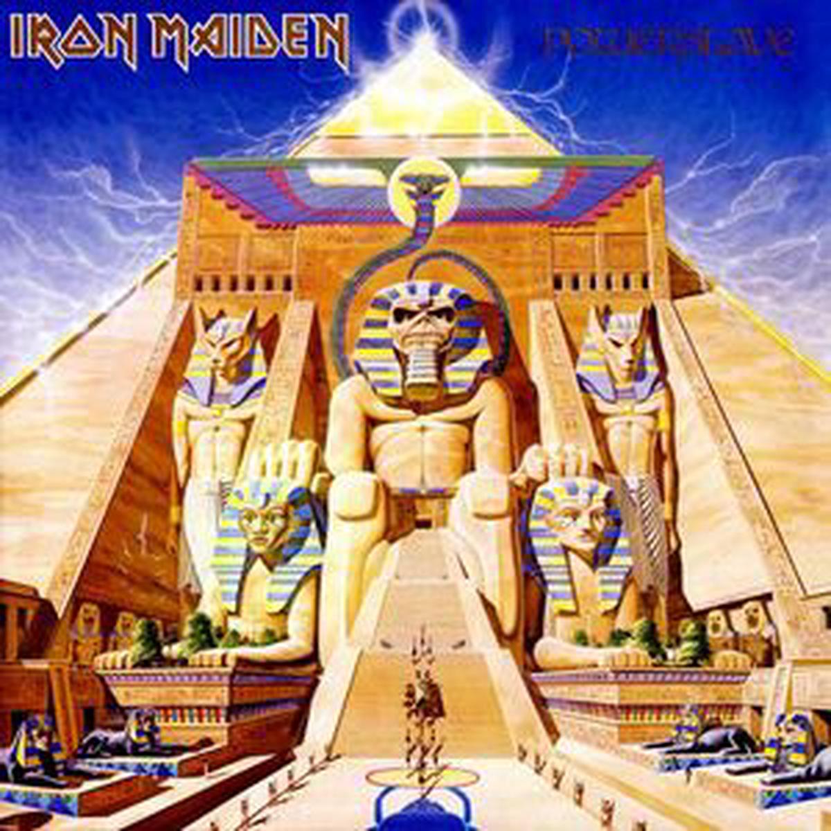 Iron Maiden Powerslave 1984 Heavy Metal (vinyl) Mint copy