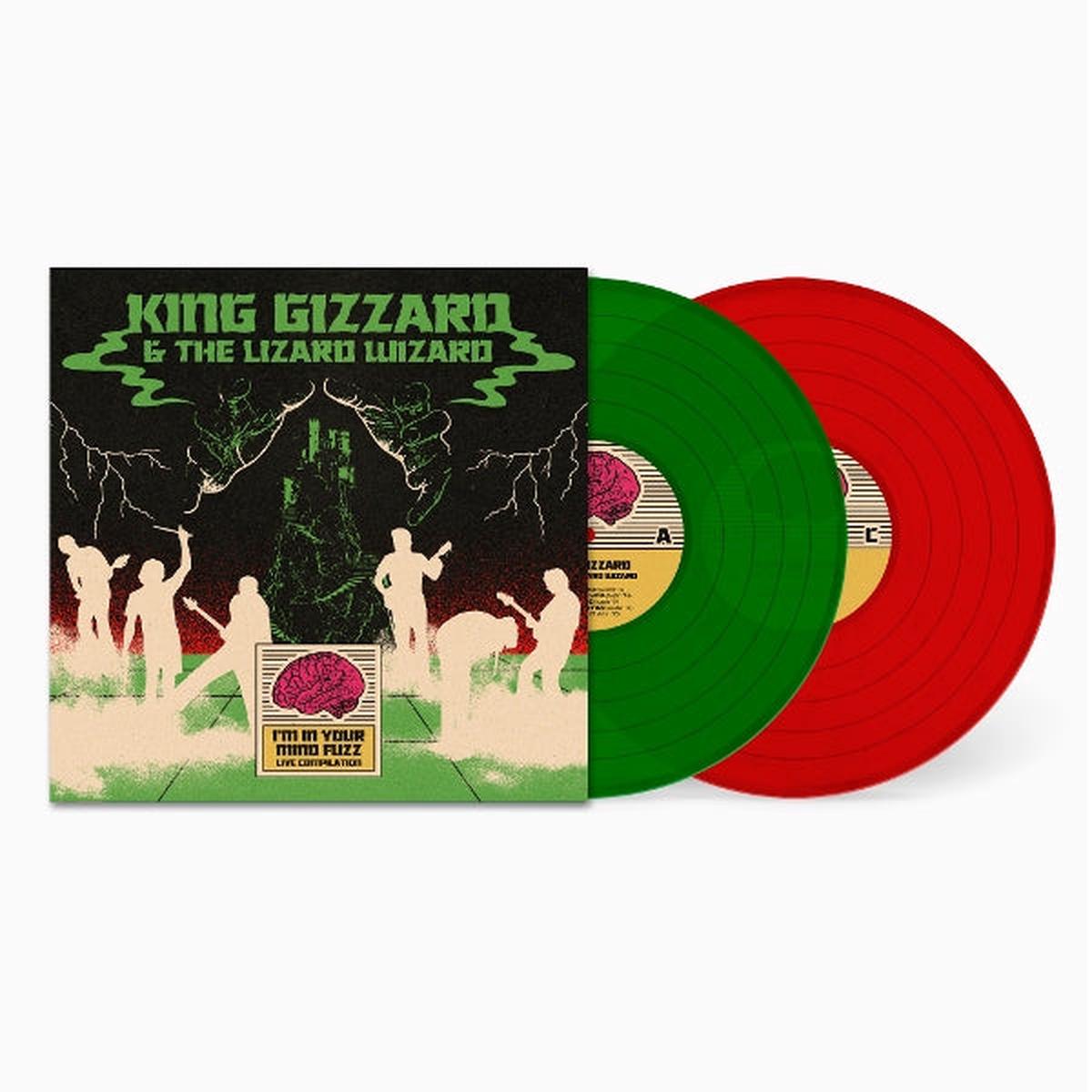 King Gizzard & the Lizard Wizard – I’m In Your Mind Fuzz Live (2 LPs)