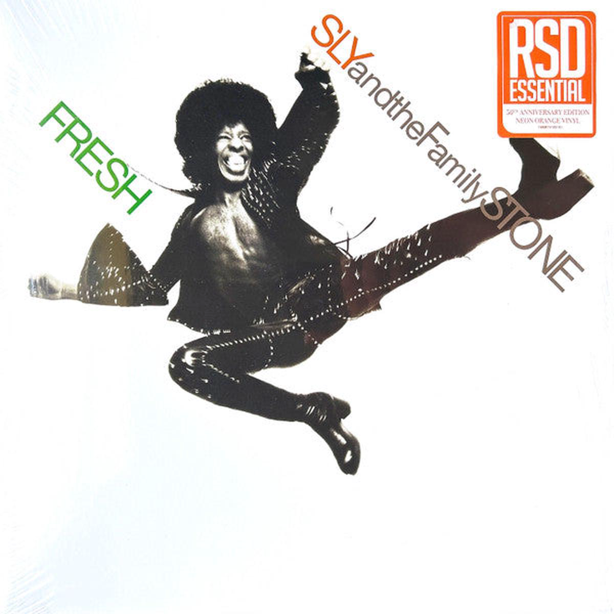 SLY 038 THE FAMILY STONE 8211 FRESH NEON ORANGE 8211 LP