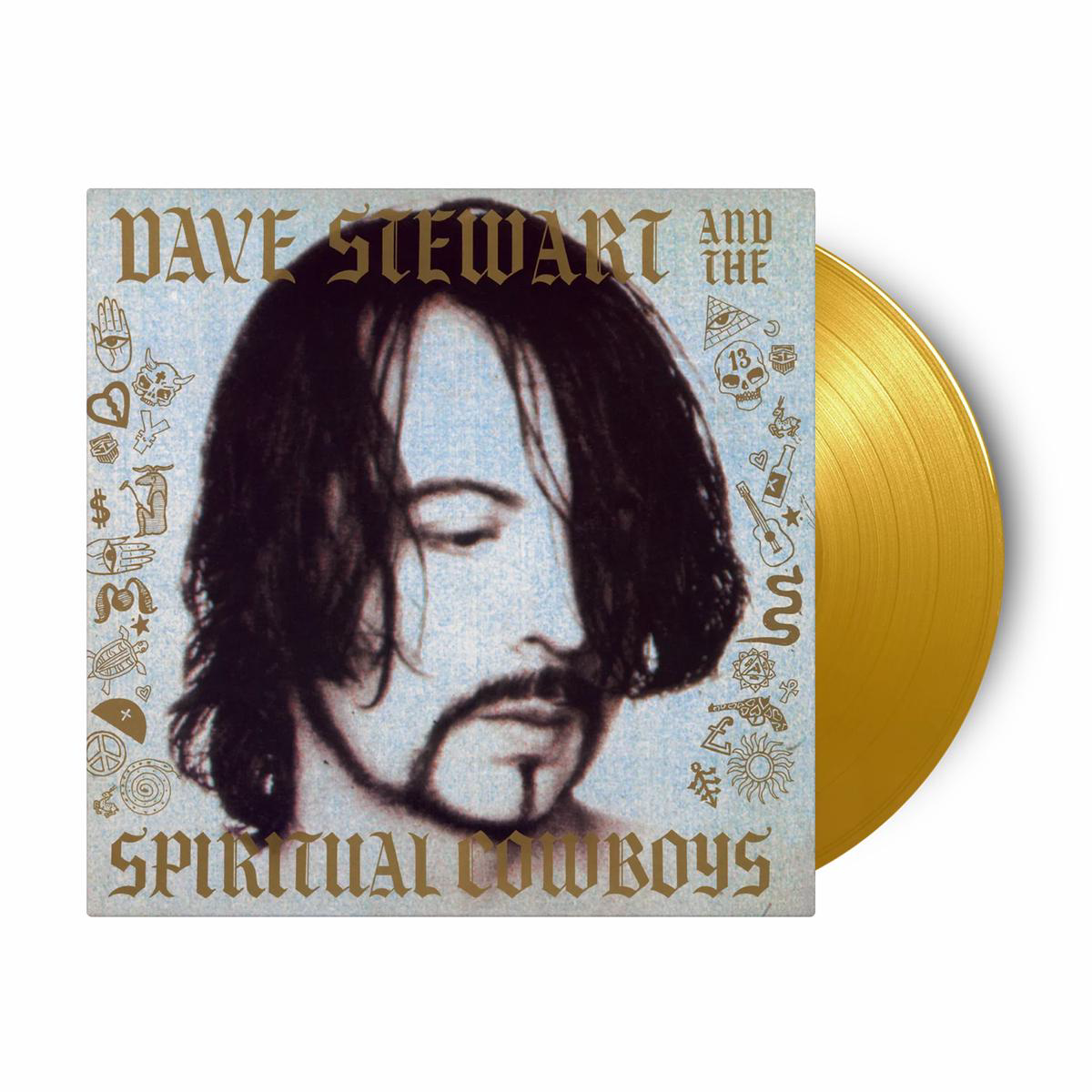 Dave Stewart and The Spiritual Cowboys Limited Gold Vinyl LP