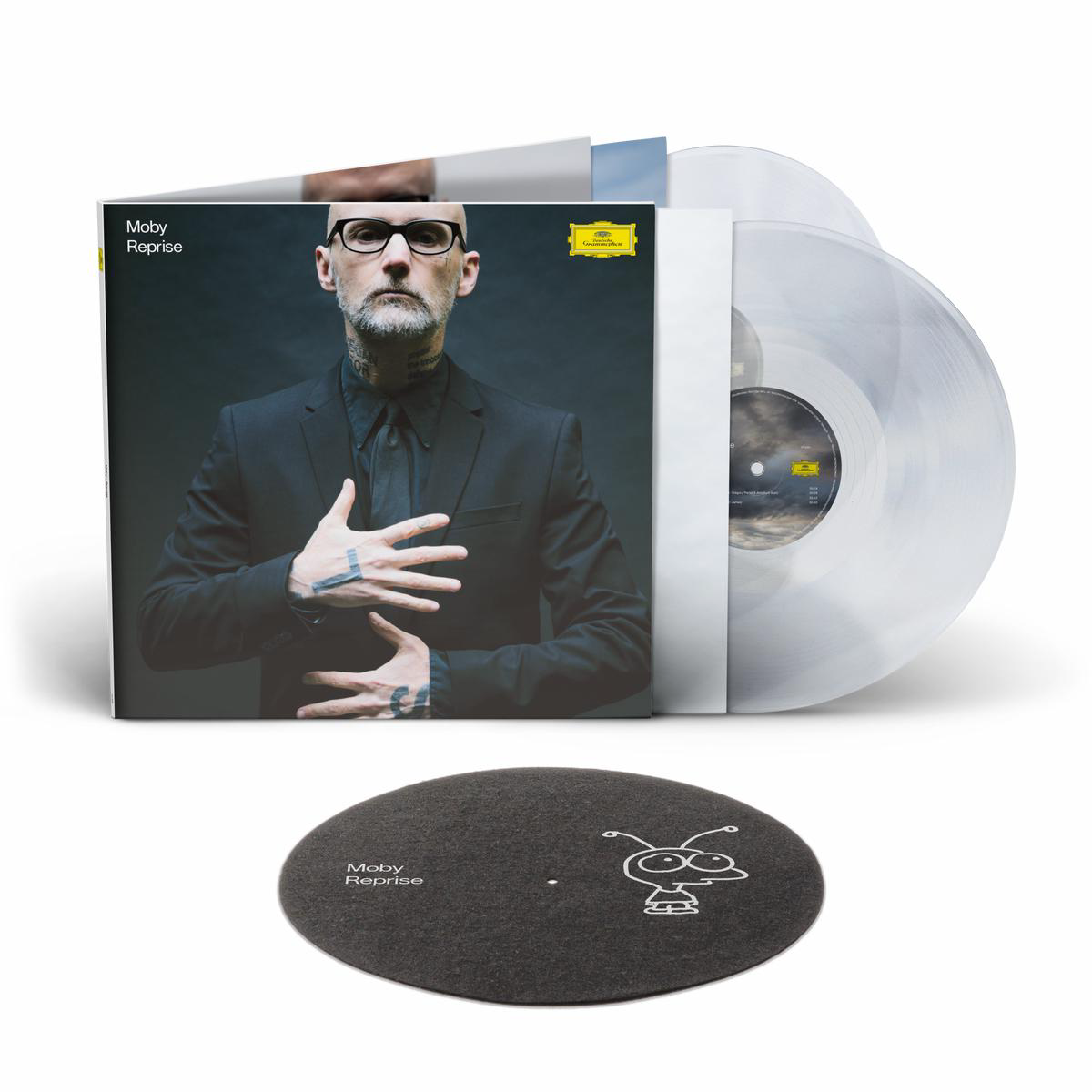 Reprise Exclusive Deluxe 180gm Crystal Clear Vinyl 2LP Little Idiot Slipmat