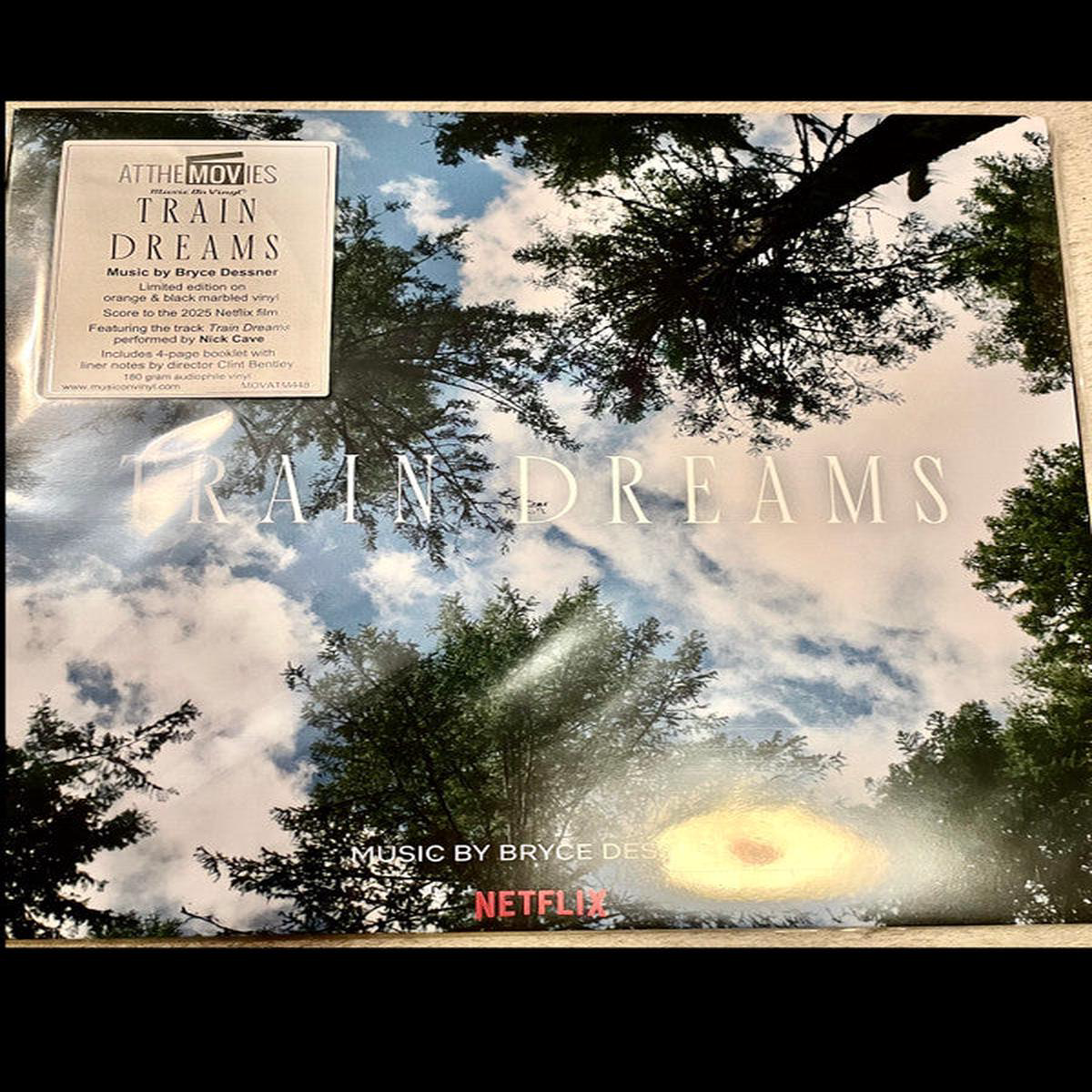 TRAIN DREAMS 8211 SOUNDTRACK ORANGE 038 BLACK MARBLED 8211 LP