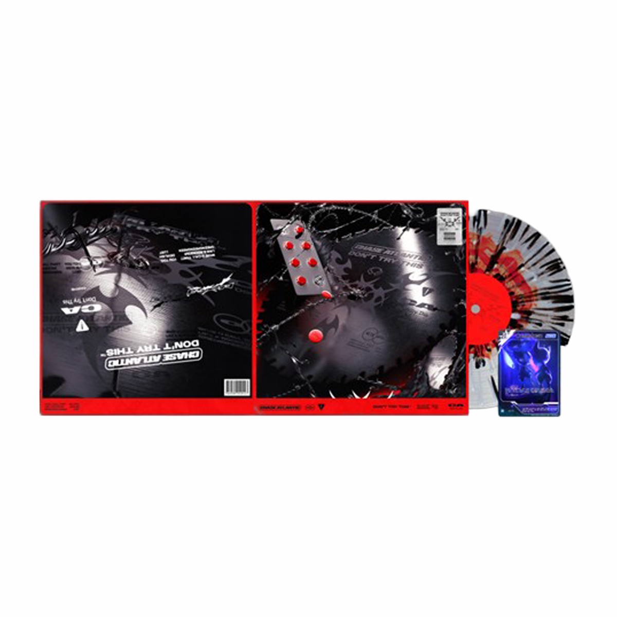 DON’T TRY THIS: Red & Black Clear Vinyl LP