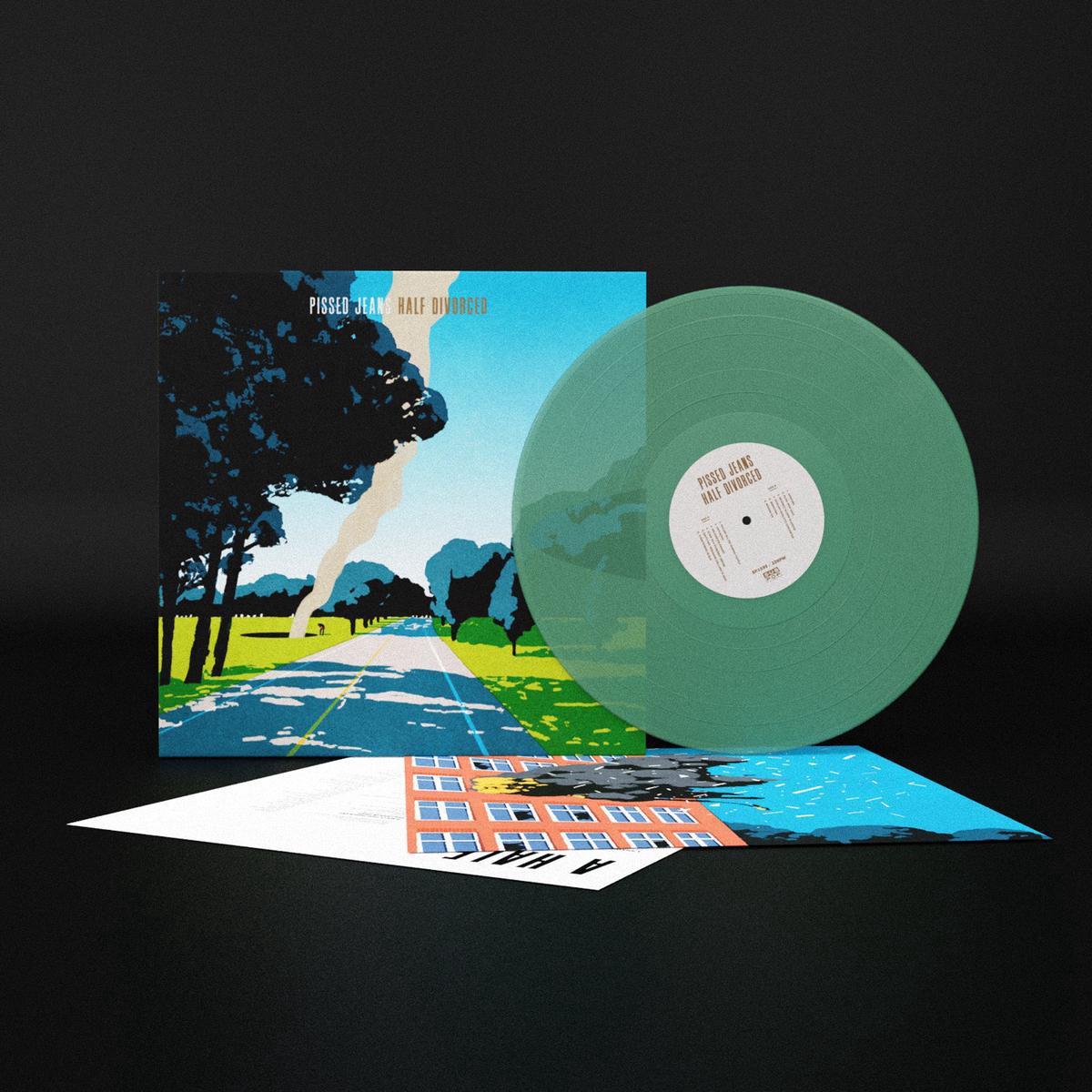 Half Divorced Loser Coke Bottle Green Vinyl LP