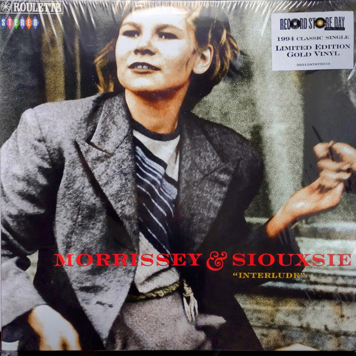 MORRISSEY AND SIOUXSIE 8211 INTERLUDE GOLD VINYL 8211 LP