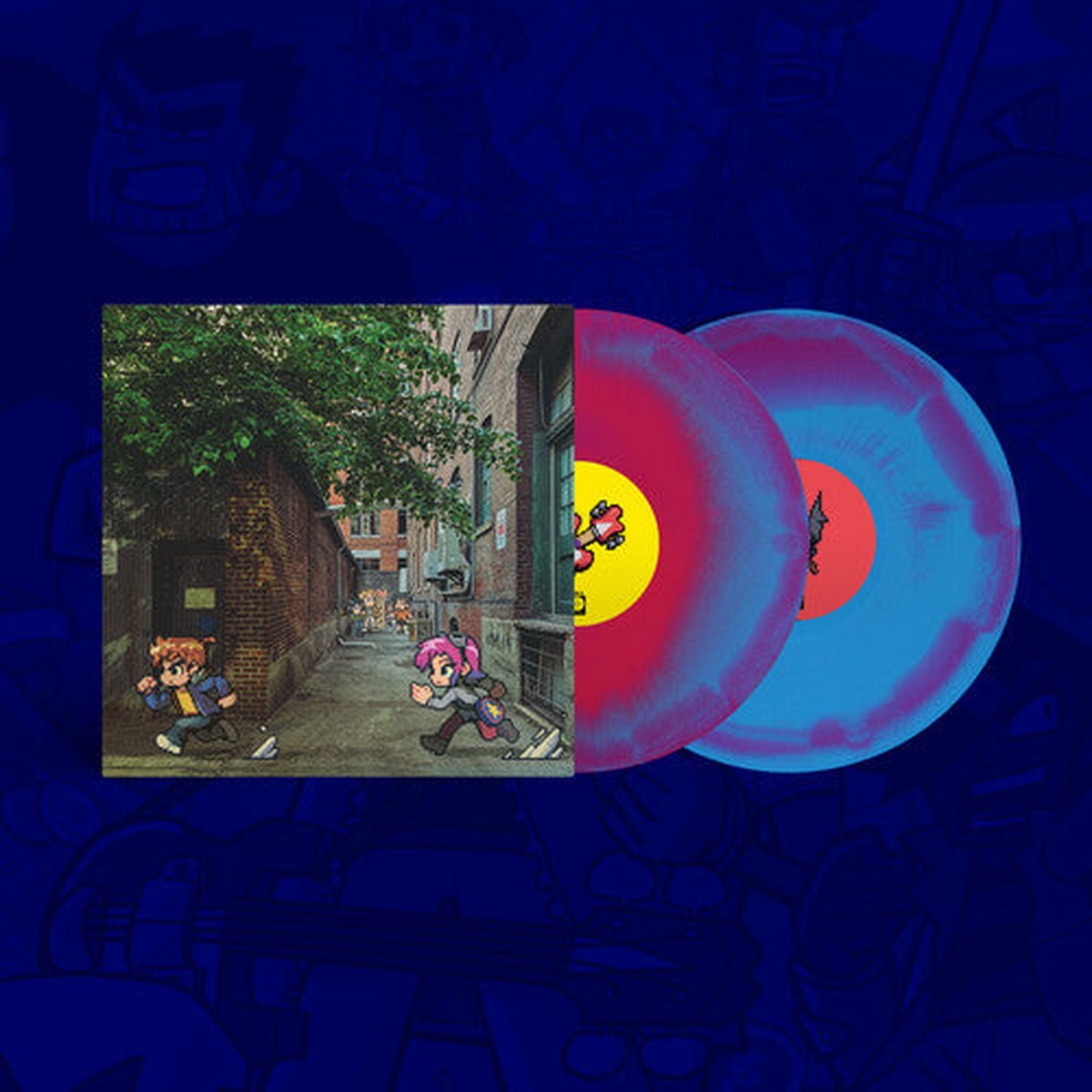 Anamanaguchi: Scott Pilgrim Ex (Original Soundtrack) – Pink/Blue – VINYL LP