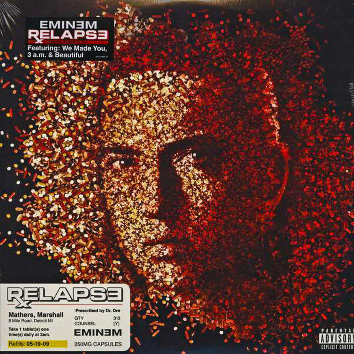 EMINEM 8211 RELAPSE 2LP SET 8211 LP