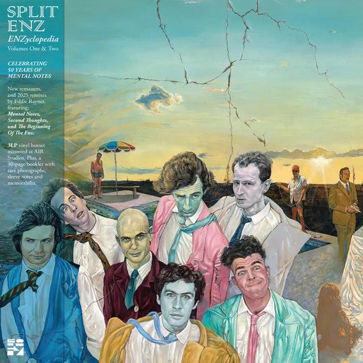 SPLIT ENZ 8211 ENZYCLOPEDIA VOLUMES ONE 038 TWO (3LP) 8211 LP