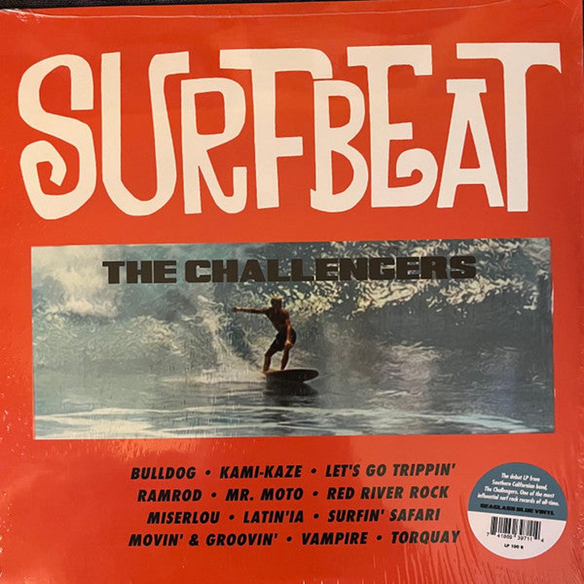 CHALLENGERS – SURFBEAT: SEA GLASS BLUE – LP