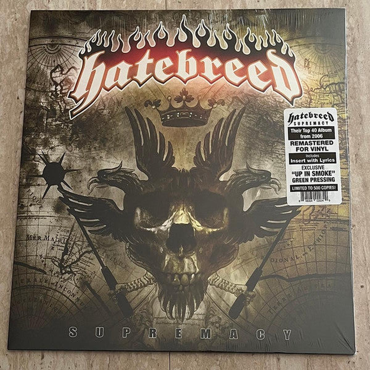HATEBREED 8211 SUPREMACY GREEN VINYL 8211 LP
