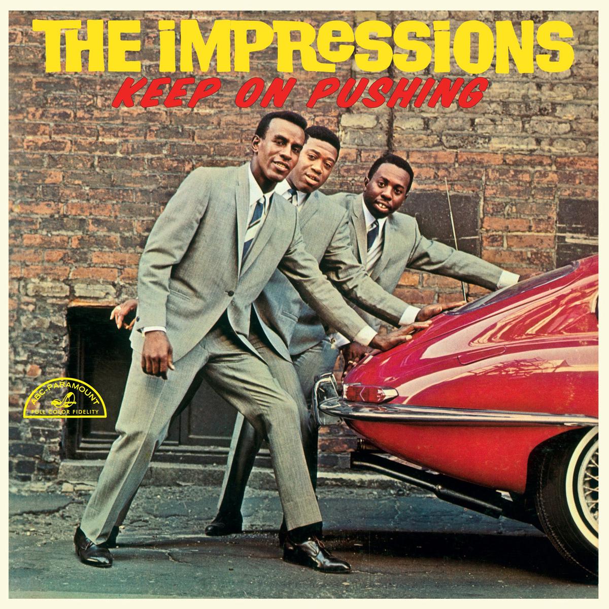 Impressions – Keep On Pushing (1964) (LP)