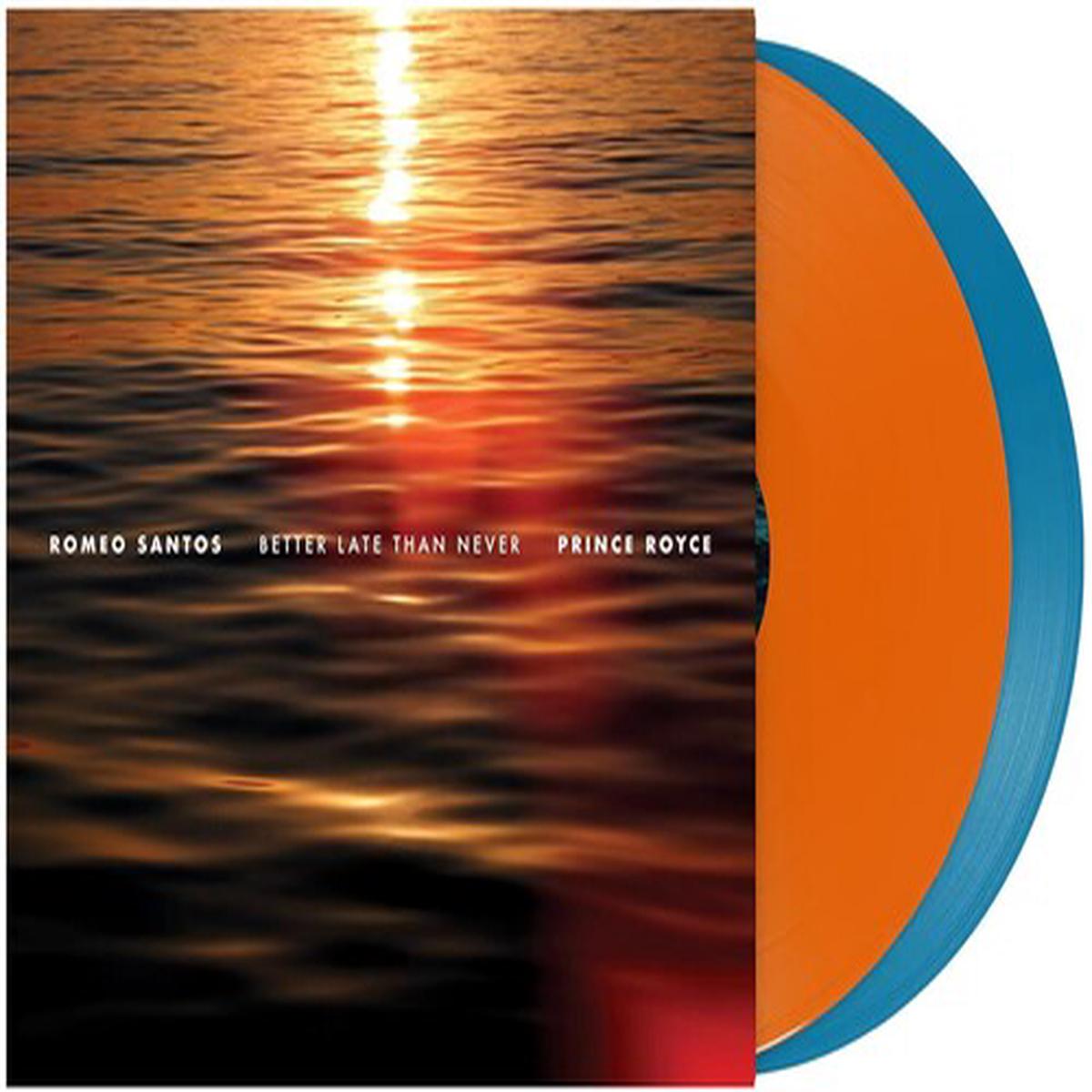 Romeo Santos & Prince Royce: Better Late Than Never (Orange & AQUA) – VINYL LP