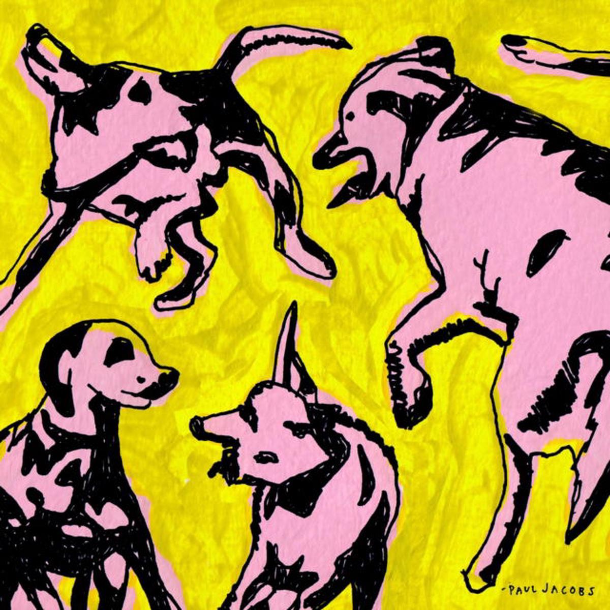 Paul Jacobs – Pink Dogs On the Green Grass (LP)