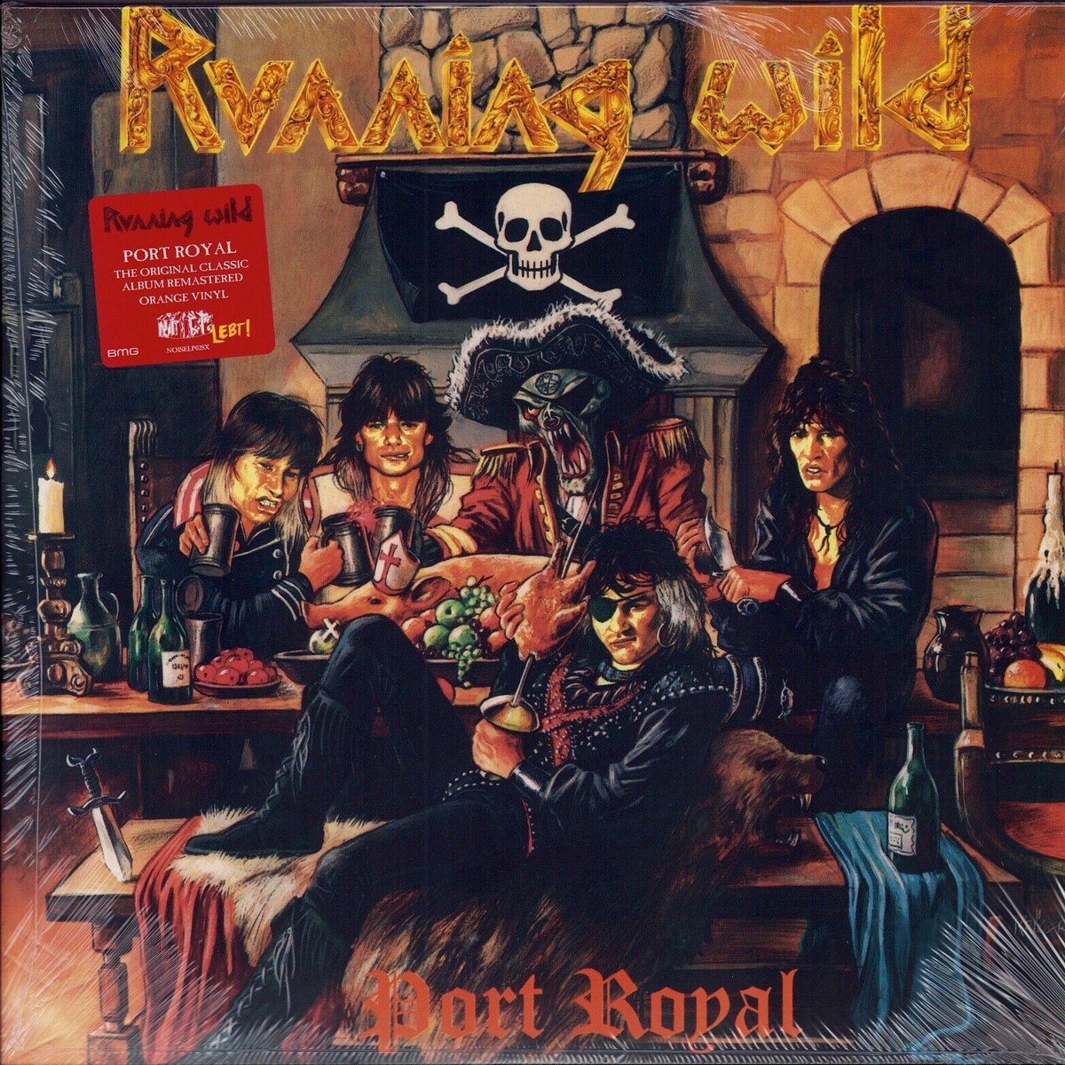Running Wild – Port Royal (Orange Vinyl LP)