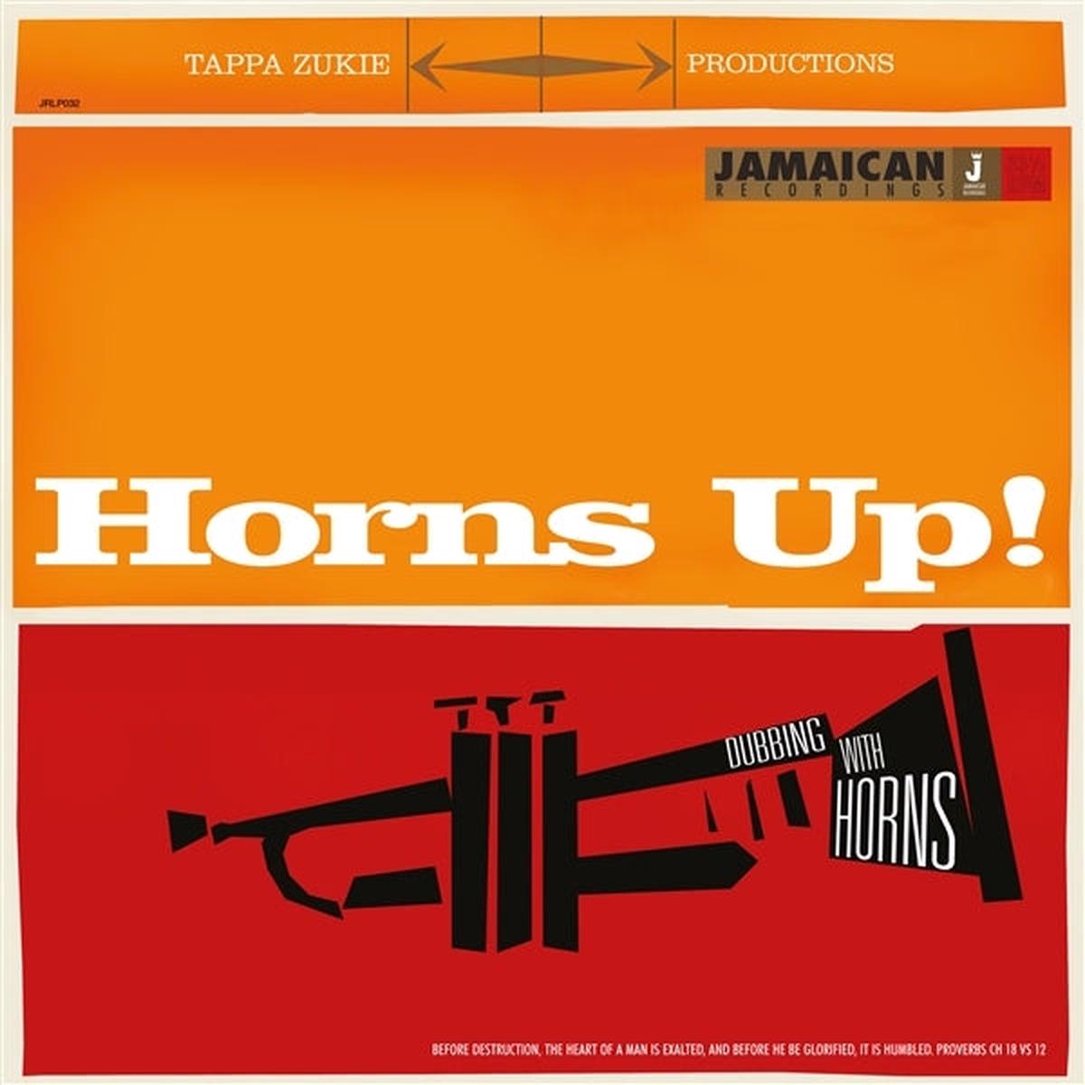 Tappa Zukie – Horns Up – Dubbing With Horns (LP)