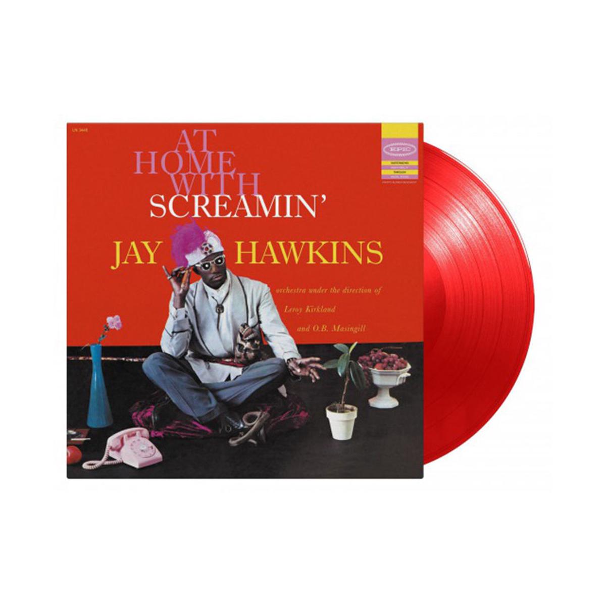At Home With Screamin’ Jay Hawkins: Limited Edition Red Vinyl LP