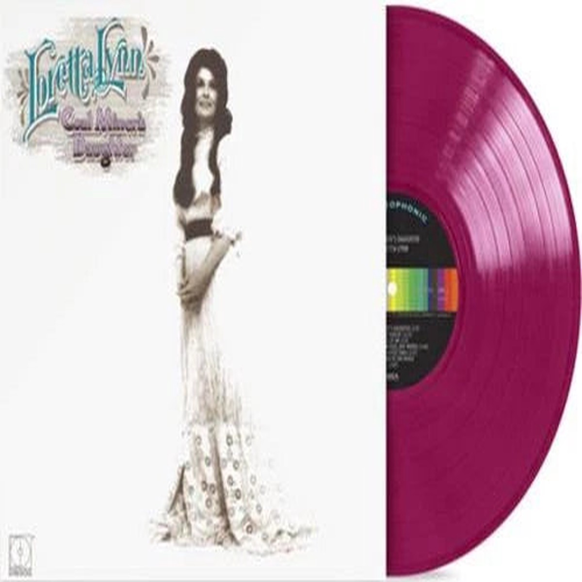 LYNN, LORETTA – COAL MINER’S DAUGHTER : ORCHID VINYL – LP