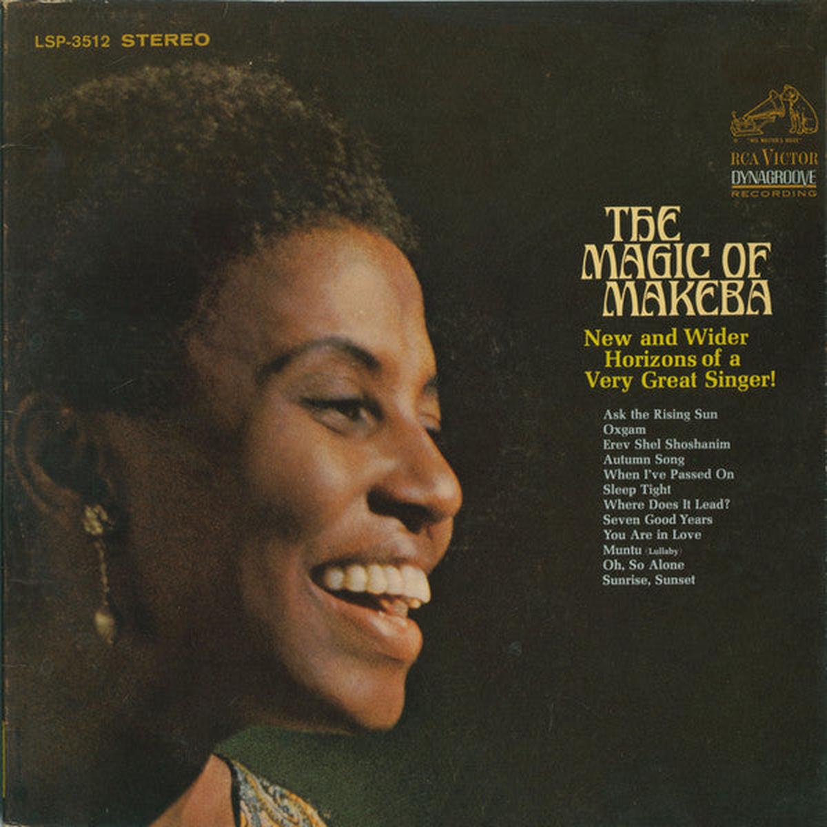 Miriam Makeba The Magic Of Makeba 1966 Jazz (vinyl lp)