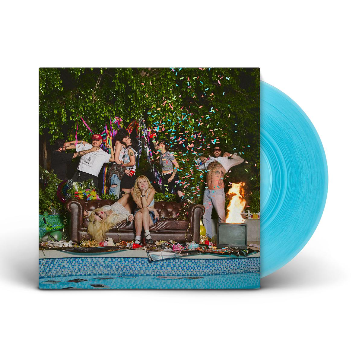 Who Let The Dogs Out Limited 8217Gay Smurf Dick8217 Blue Vinyl LP