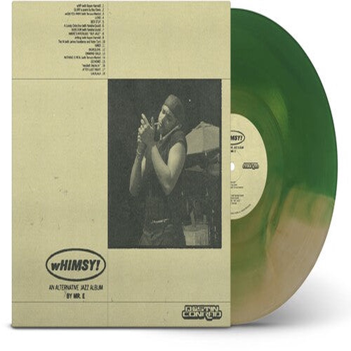 Destin Conrad: Whimsy! – Green/Gold – VINYL LP