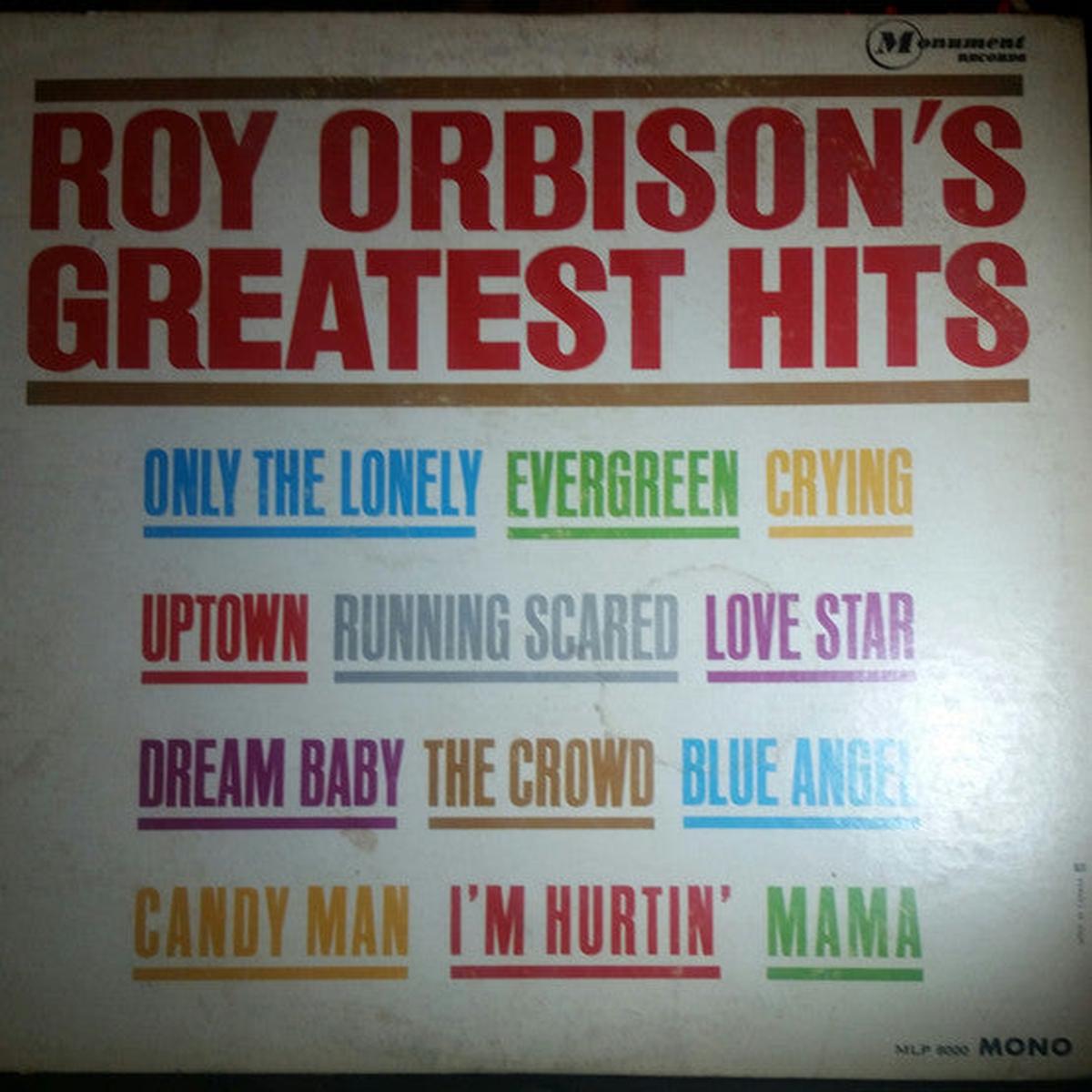 Roy Orbison Roy Orbison’s Greatest Hits 1962 Pop Rock / Ballad / Vocal (vinyl lp)