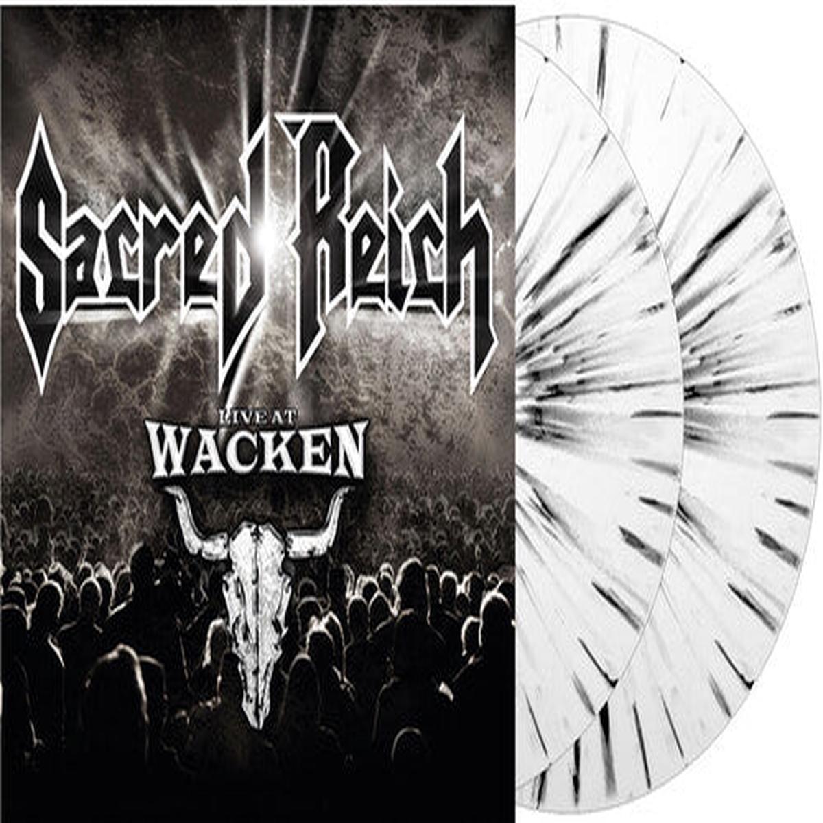 Sacred Reich: Live At Wacken – Black & White Vinyl – VINYL LP