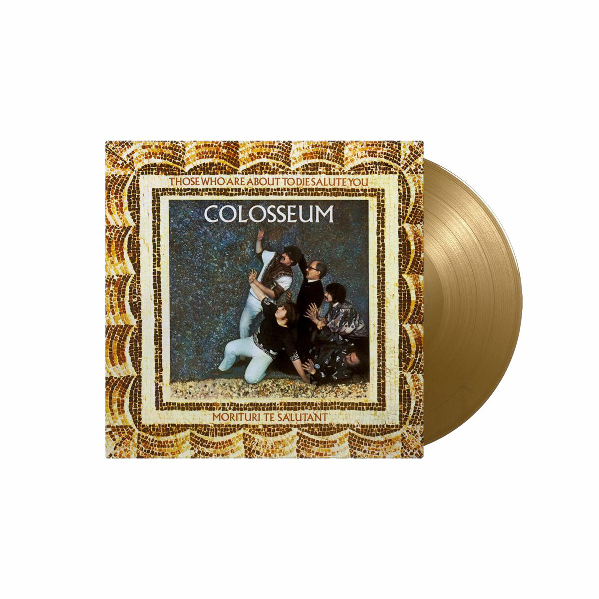 Those Who Are About To Die Salute You Gold Colour Vinyl LP