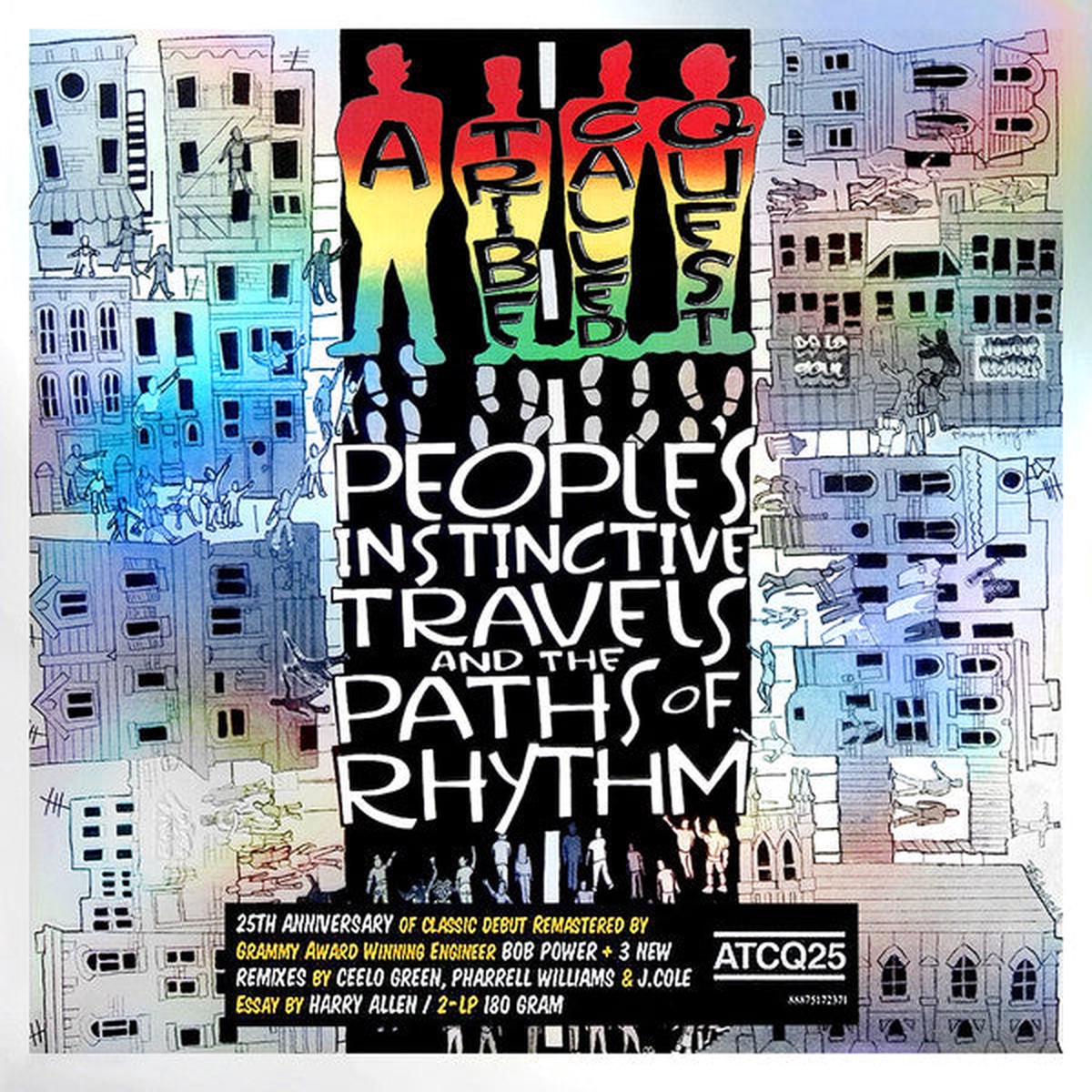TRIBE CALLED QUEST – PEOPLE’S INSTINCTIVE + 4 : 2LP REMASTER – LP