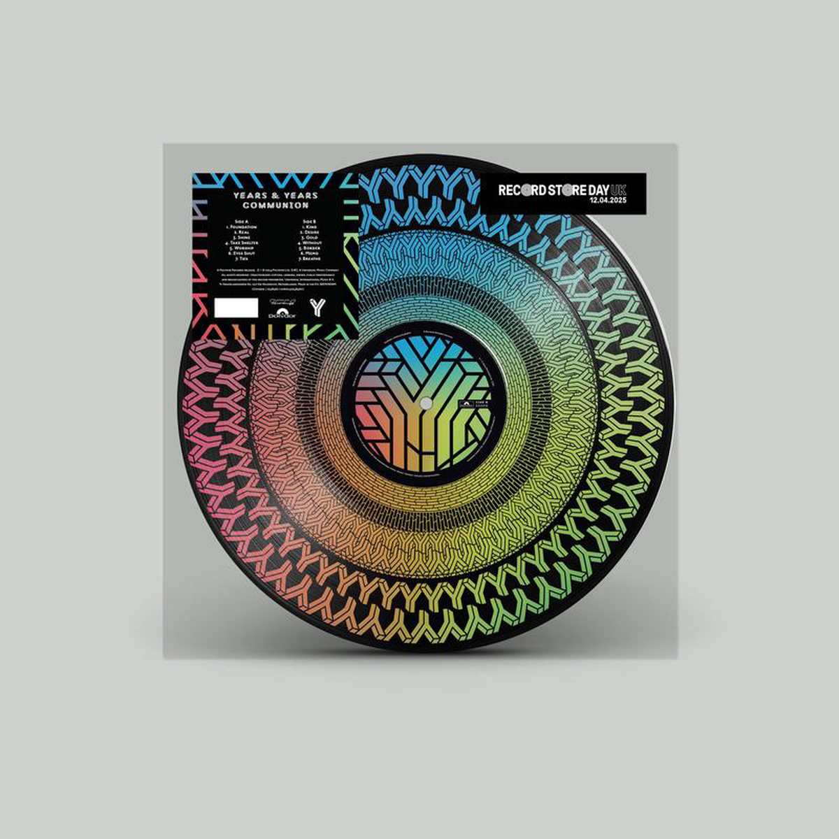 Years 038 Years 8211 Communion (10th Anniversary) 8211 1LP 8211 Zoetrope Disc Record Store Day 2025
