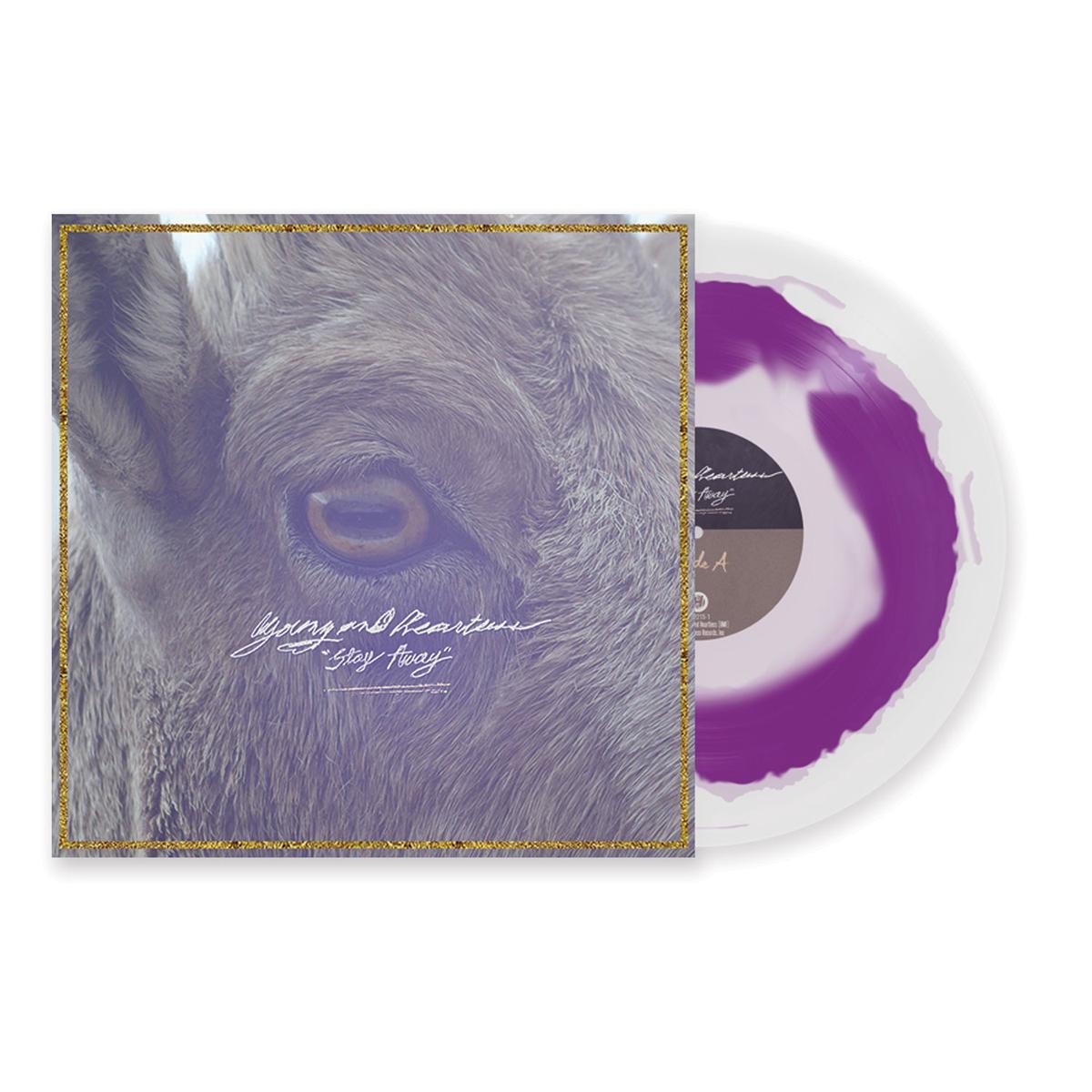 Young And Heartless 'Stay Away' Purple In Clear