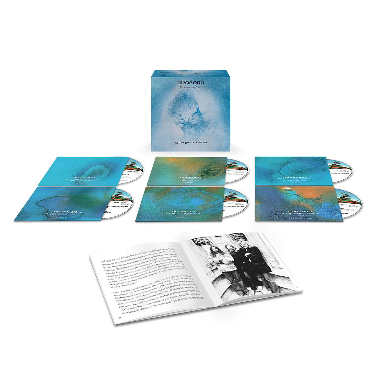 Phaedra (50th Anniversary) 5CD Blu Ray Boxset