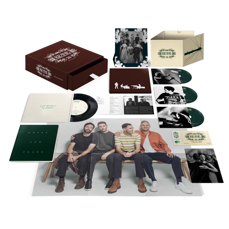 20th Anniversary Signed Hopes and Fears Limited Deluxe 3CD Box Set + 7" Single