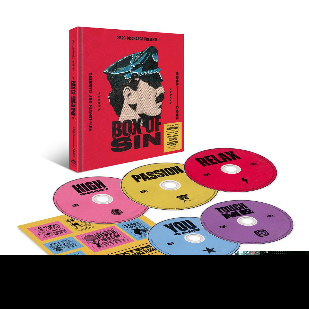 Disco Discharge Presents Box Of Sin: 5CD Box Set