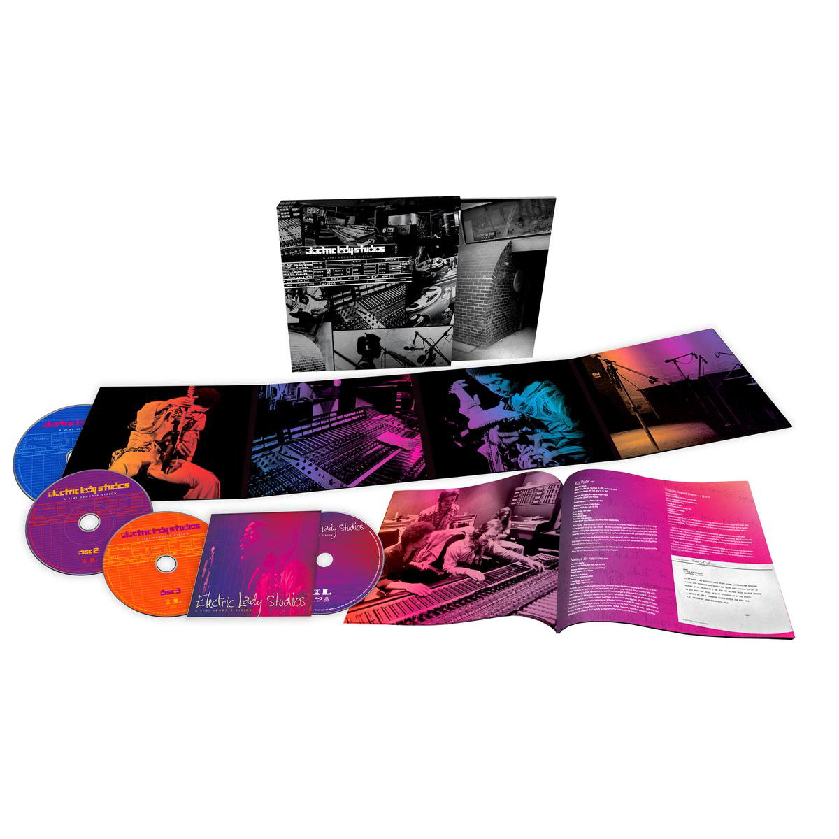 Electric Lady Studios 8211 A Jimi Hendrix Vision 3CD Blu-Ray