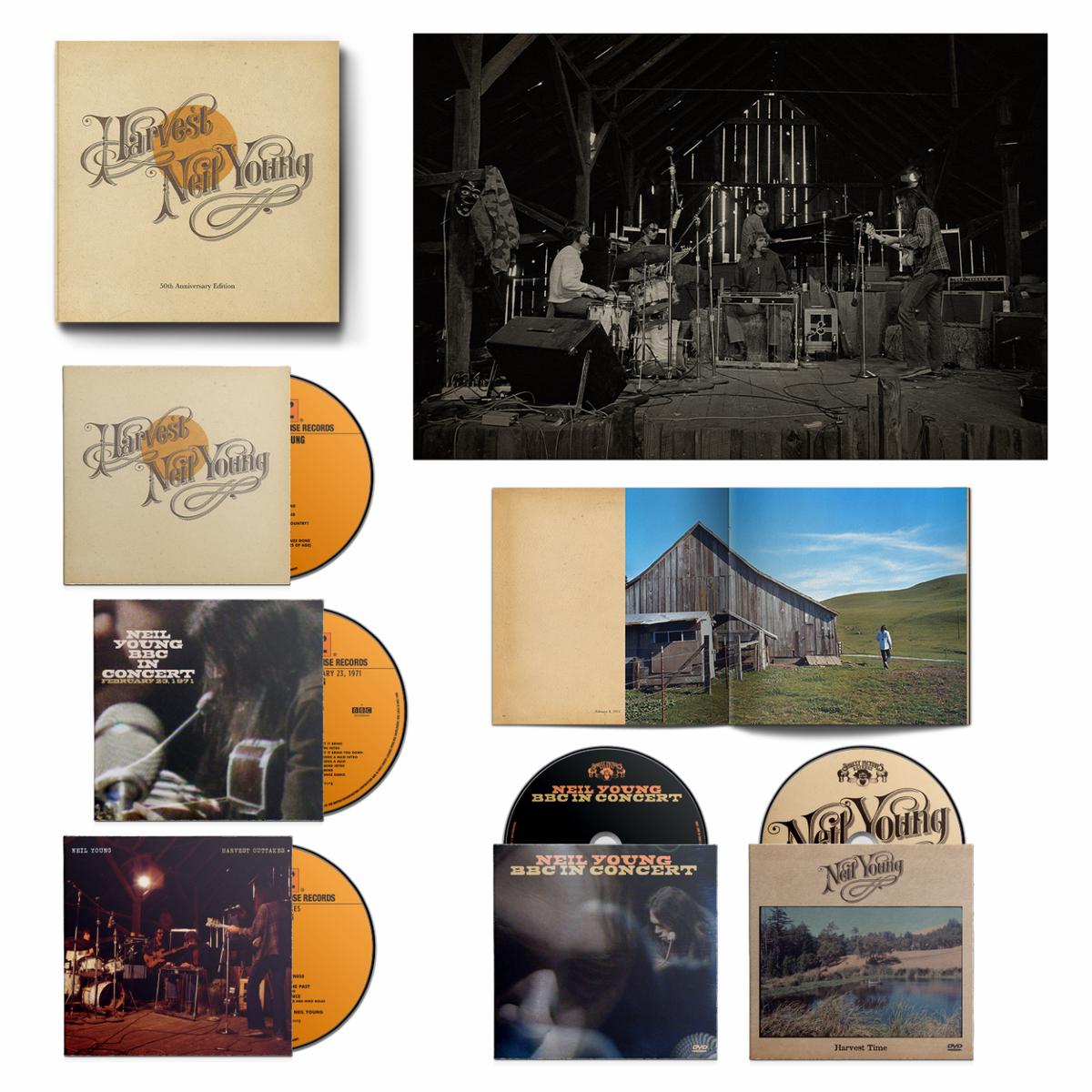 Harvest (50th Anniversary Edition): 3CD/2DVD Box Set