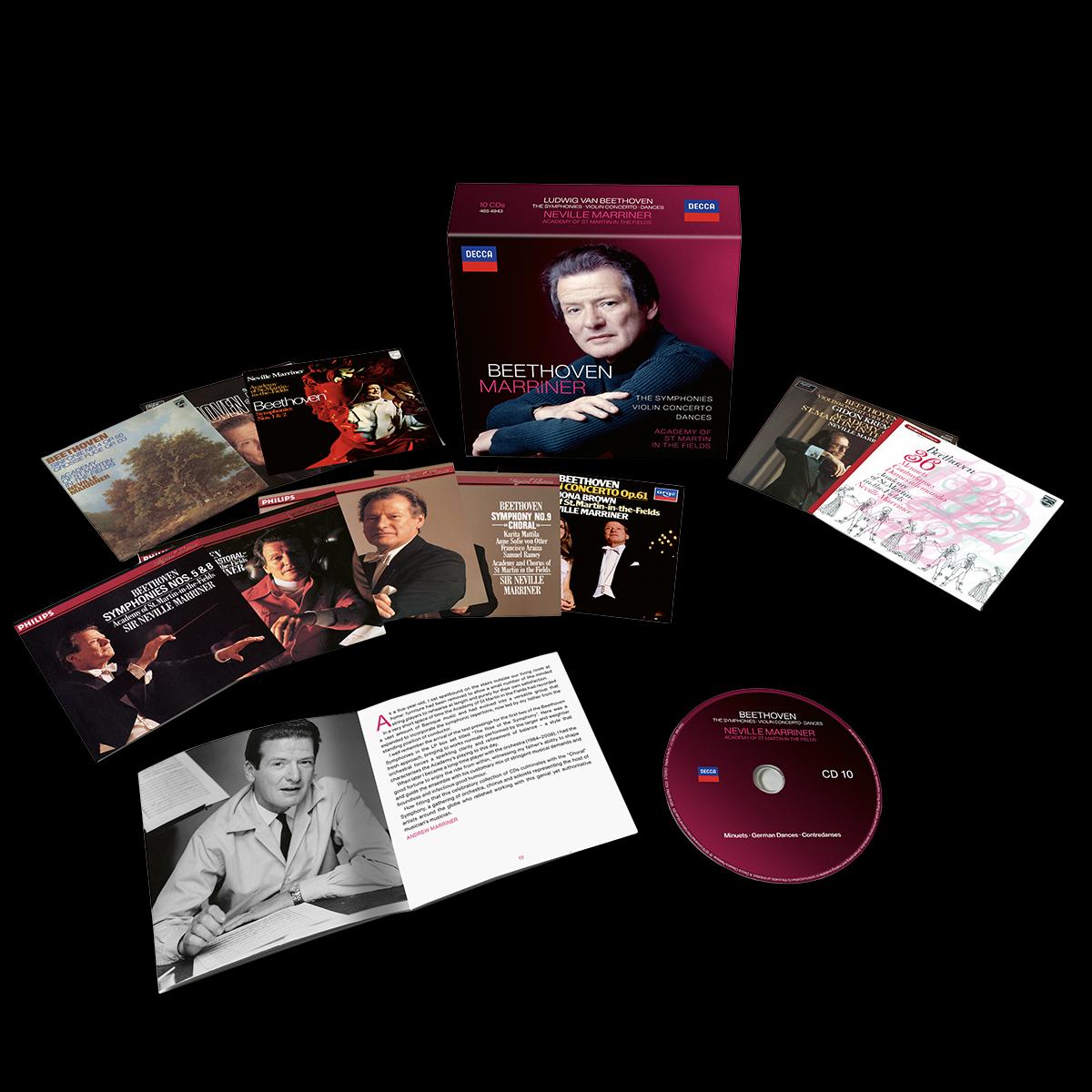 .Marriner Conducts Beethoven: 10CD Boxset