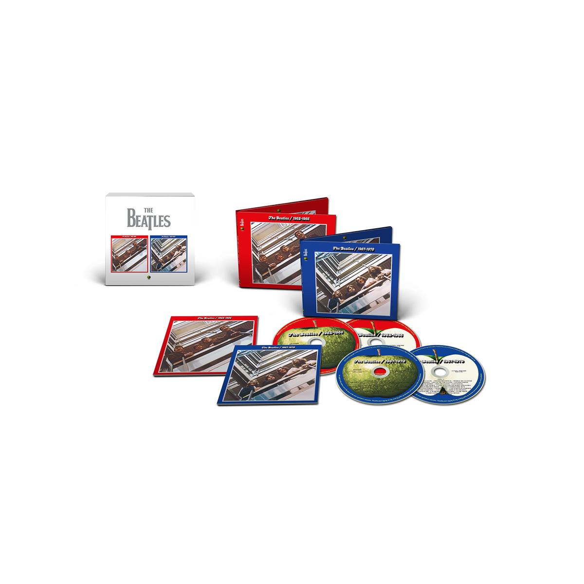 The Beatles 1962  1966 & The Beatles 19671970 (2023 Edition): Limited Edition 4CD Red and Blue Albums